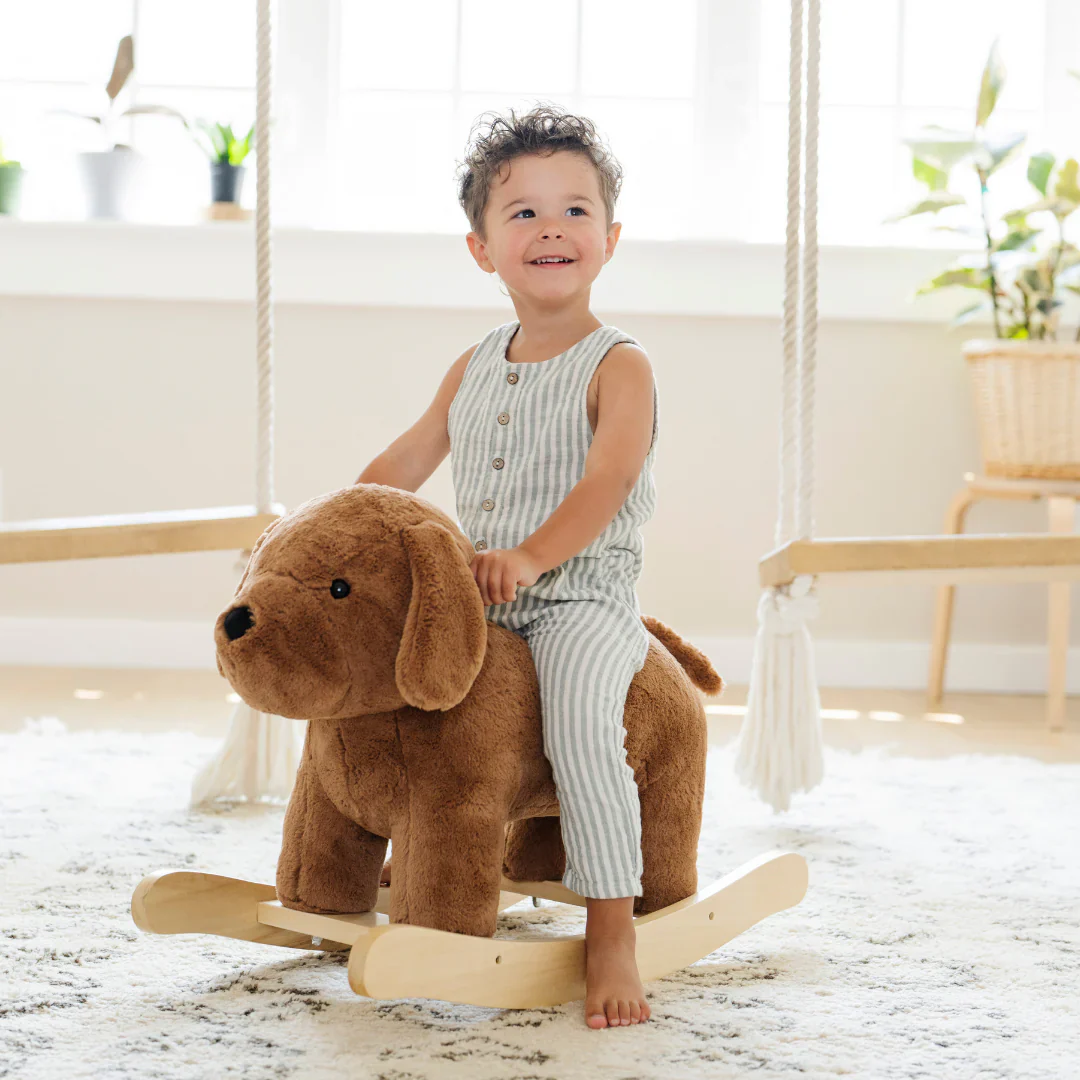 Saranoni Plush Puppy Rocker - Image 3