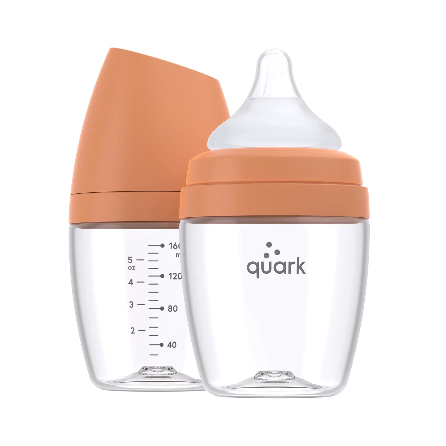 Quark Baby Buubibottle Mini Hybrid Feeding Bottle - 2 pack - Image 2