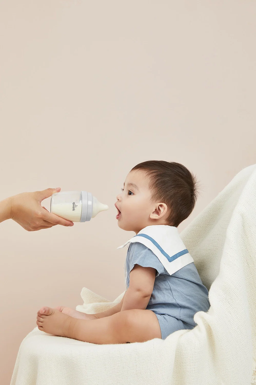 Quark Baby Buubibottle Mini Hybrid Feeding Bottle - 2 pack - Image 4