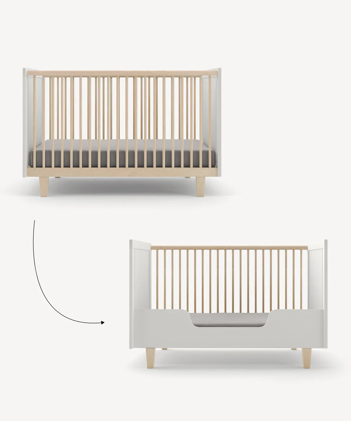 Rhea Crib Toddler Conversion Kit- Oeuf - Image 3