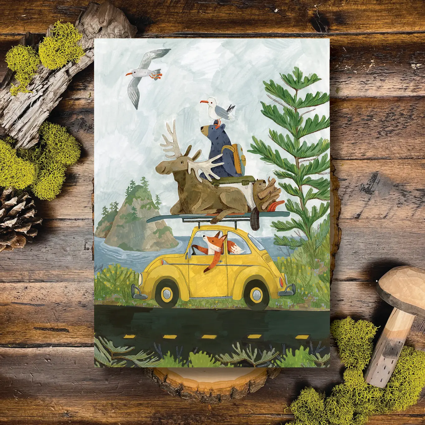 Road Trippin’ Print - 11" x 14"
