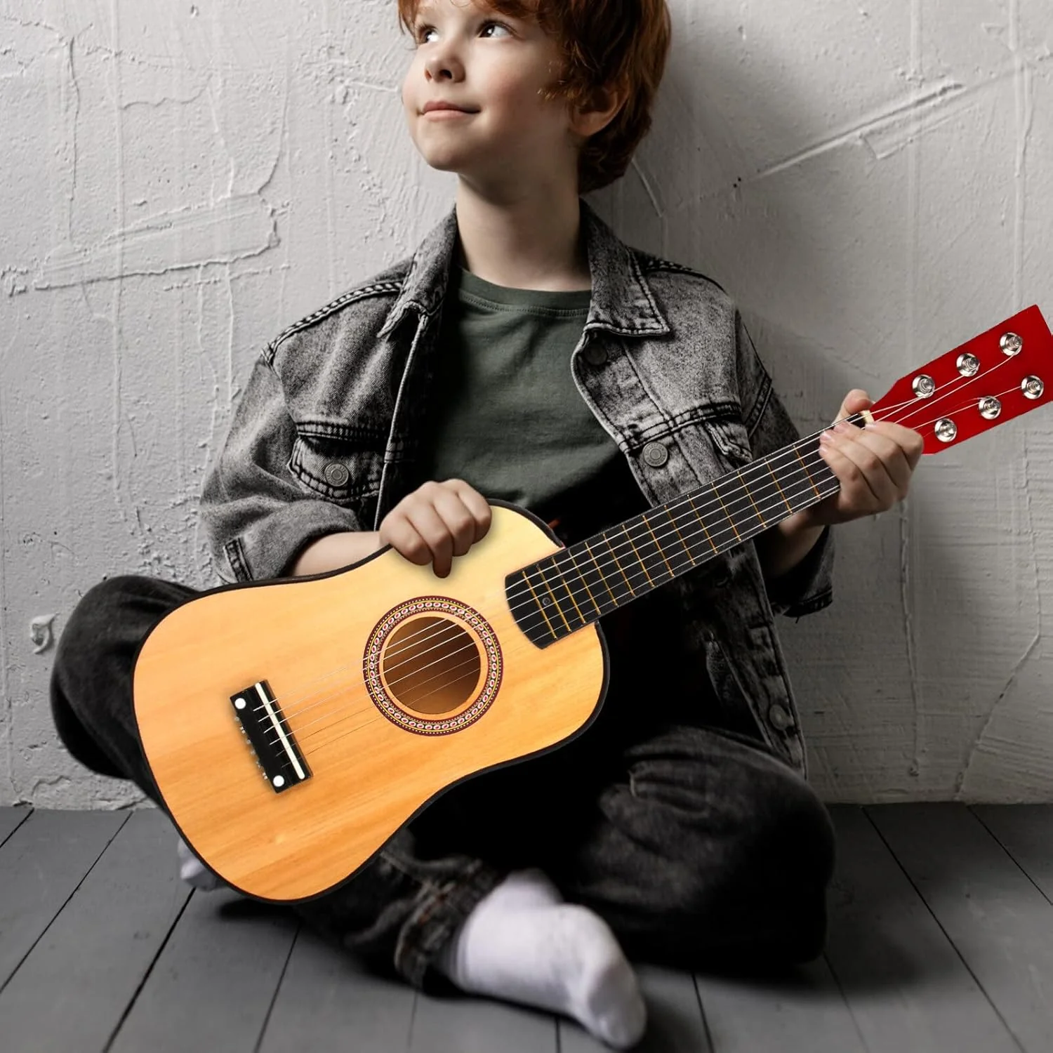 Schylling Acoustic Guitar - Image 5