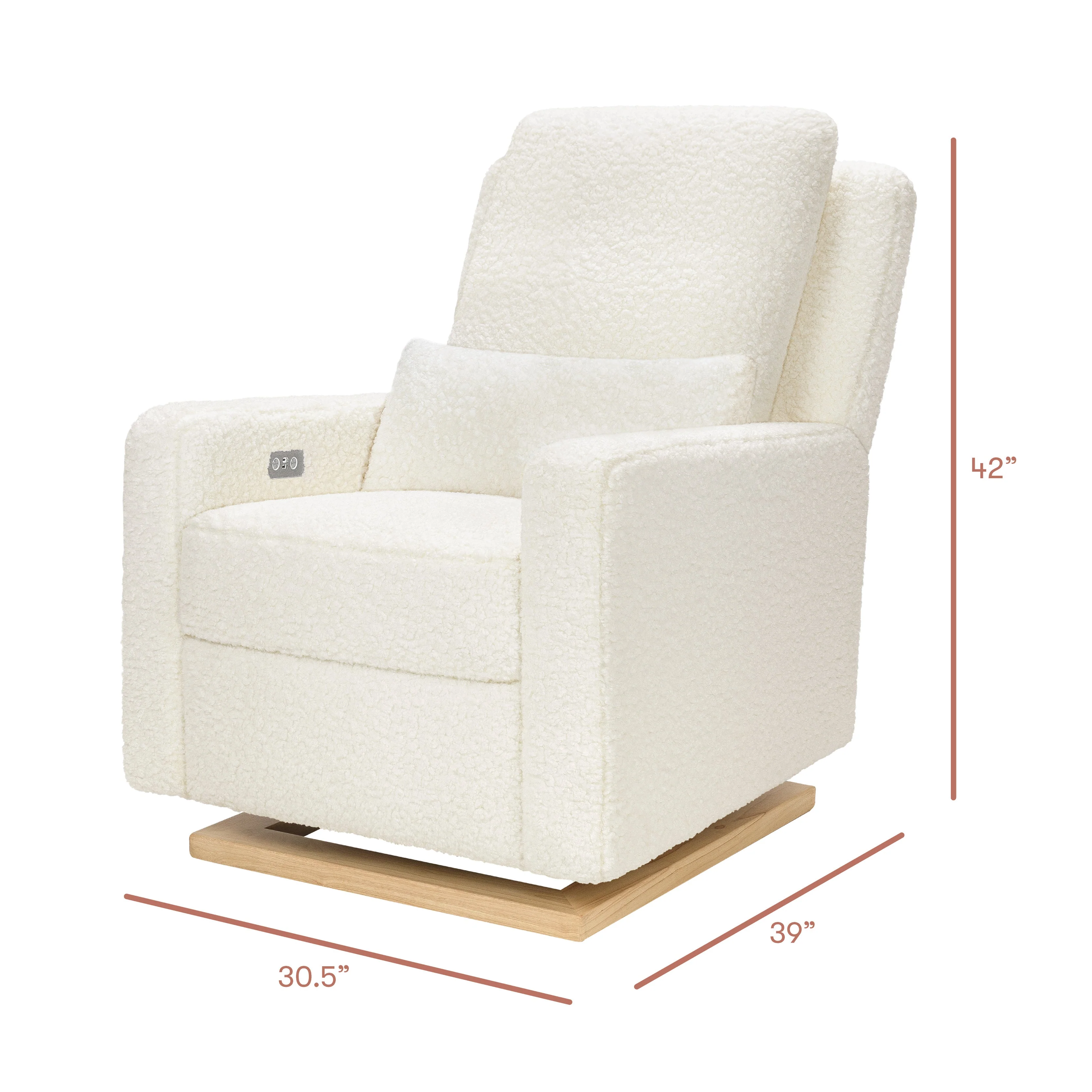 Babyletto Sigi Electronic Recliner and Glider with USB Port - Image 46