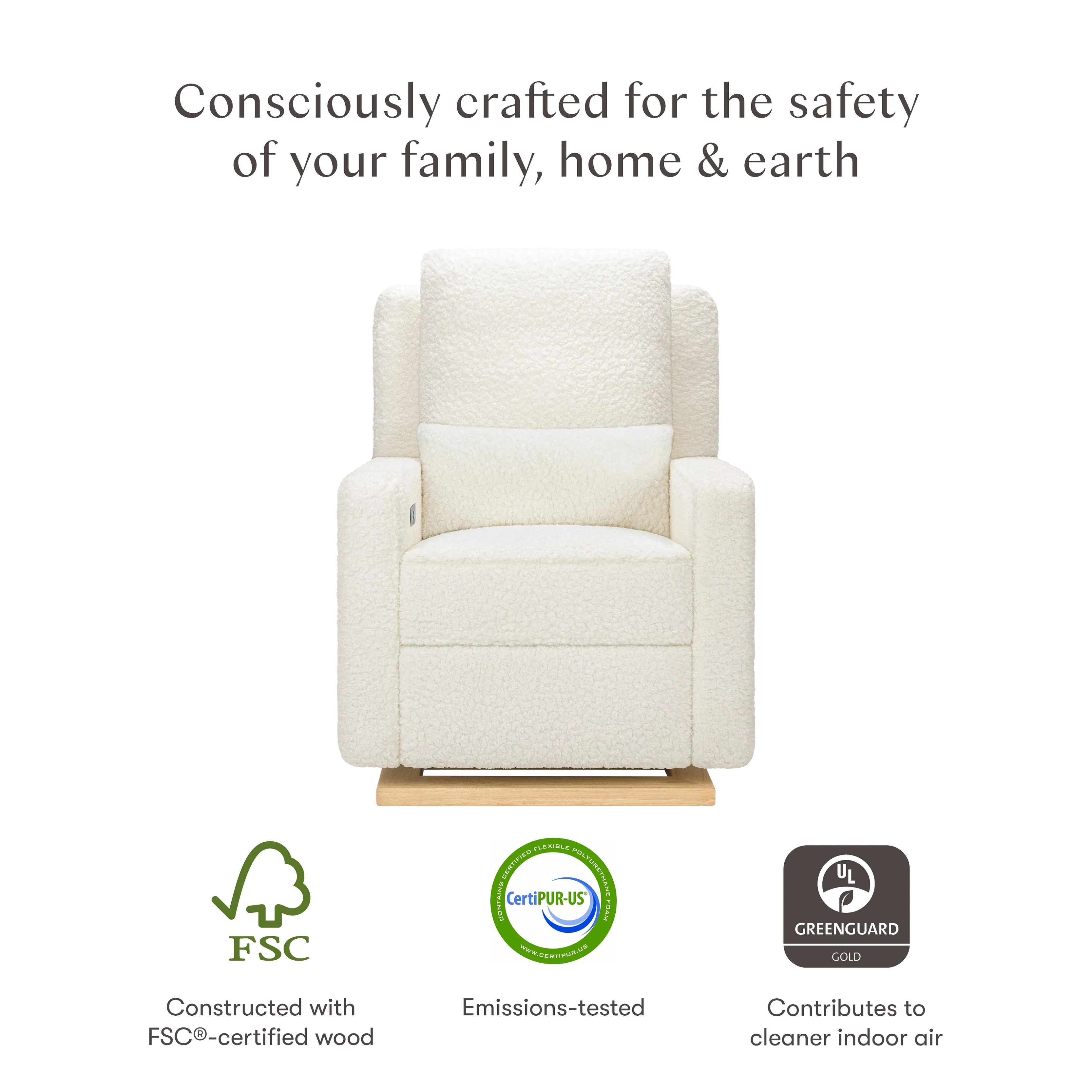 Babyletto Sigi Electronic Recliner and Glider with USB Port - Image 52