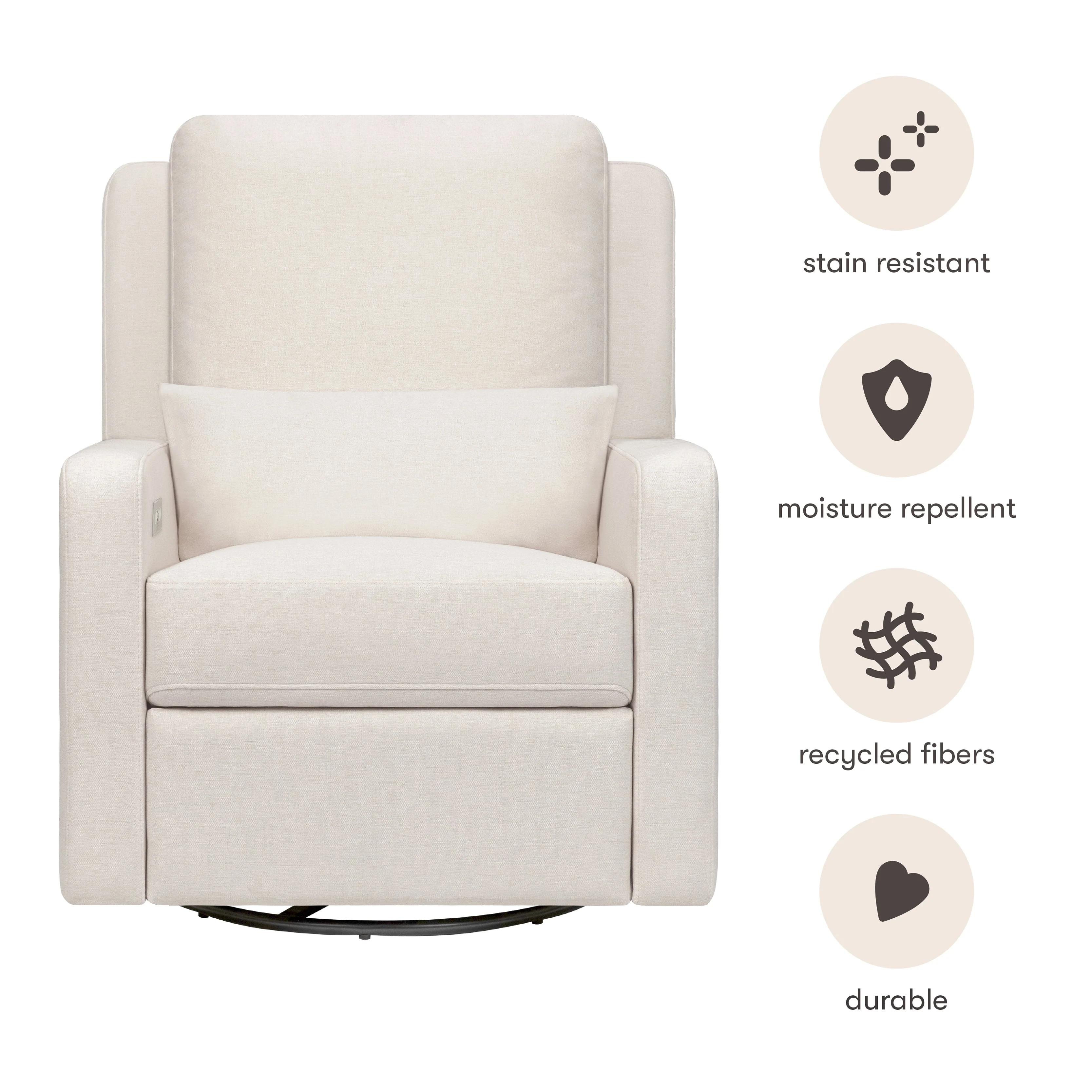 Babyletto Sigi Electronic Recliner and Glider with USB Port - Image 76