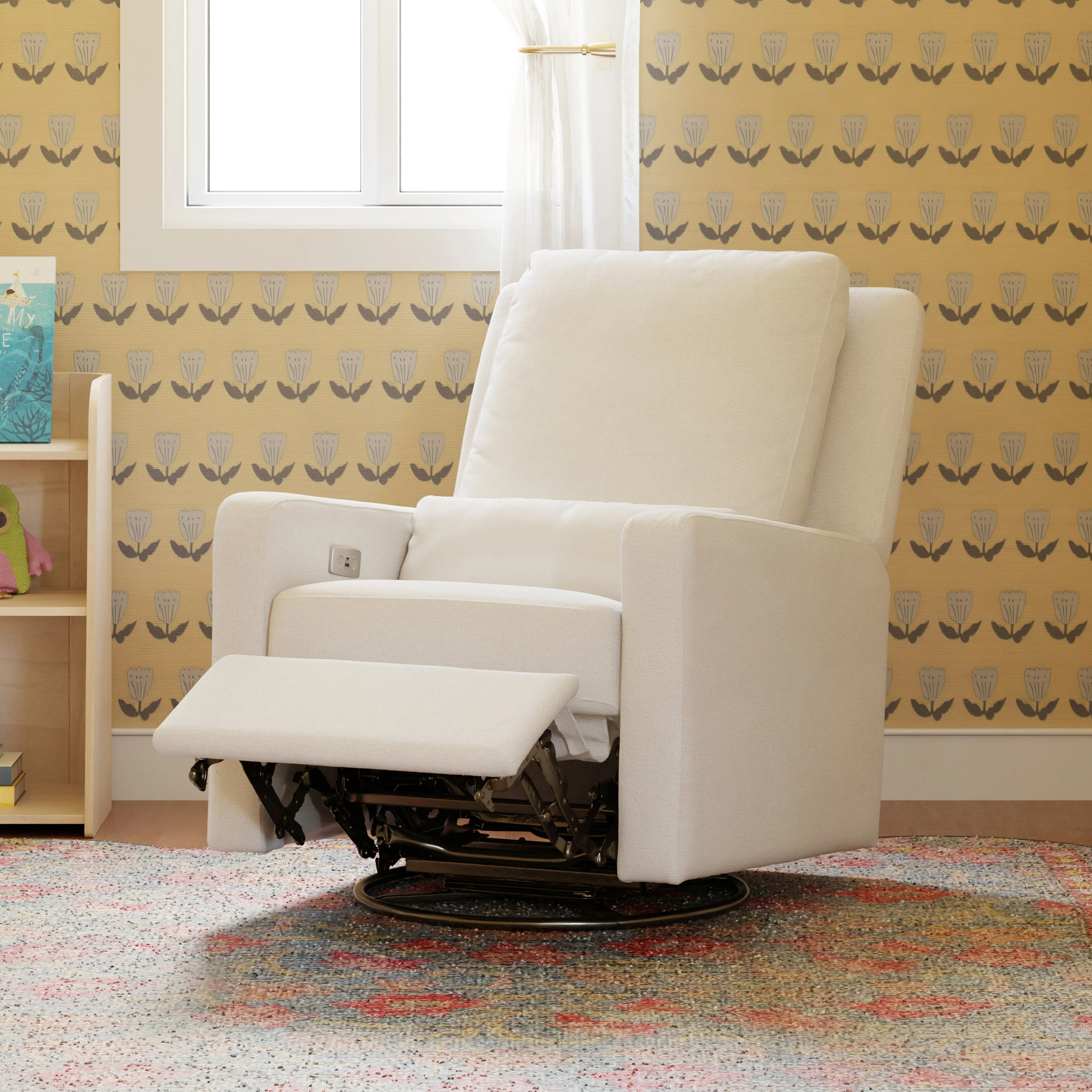 Babyletto Sigi Electronic Recliner and Glider with USB Port - Image 79
