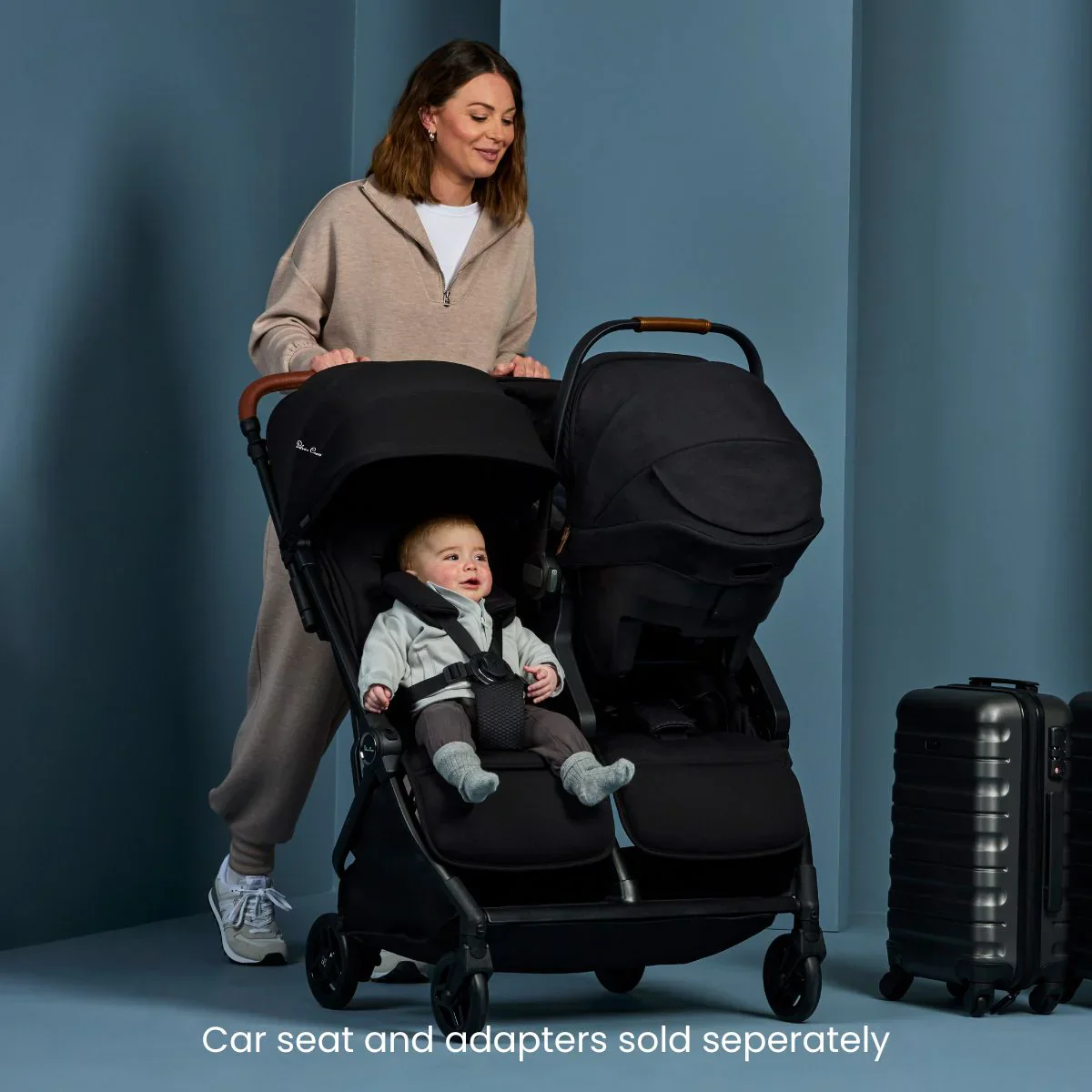 Silver Cross Jet Double Travel Stroller - Image 2