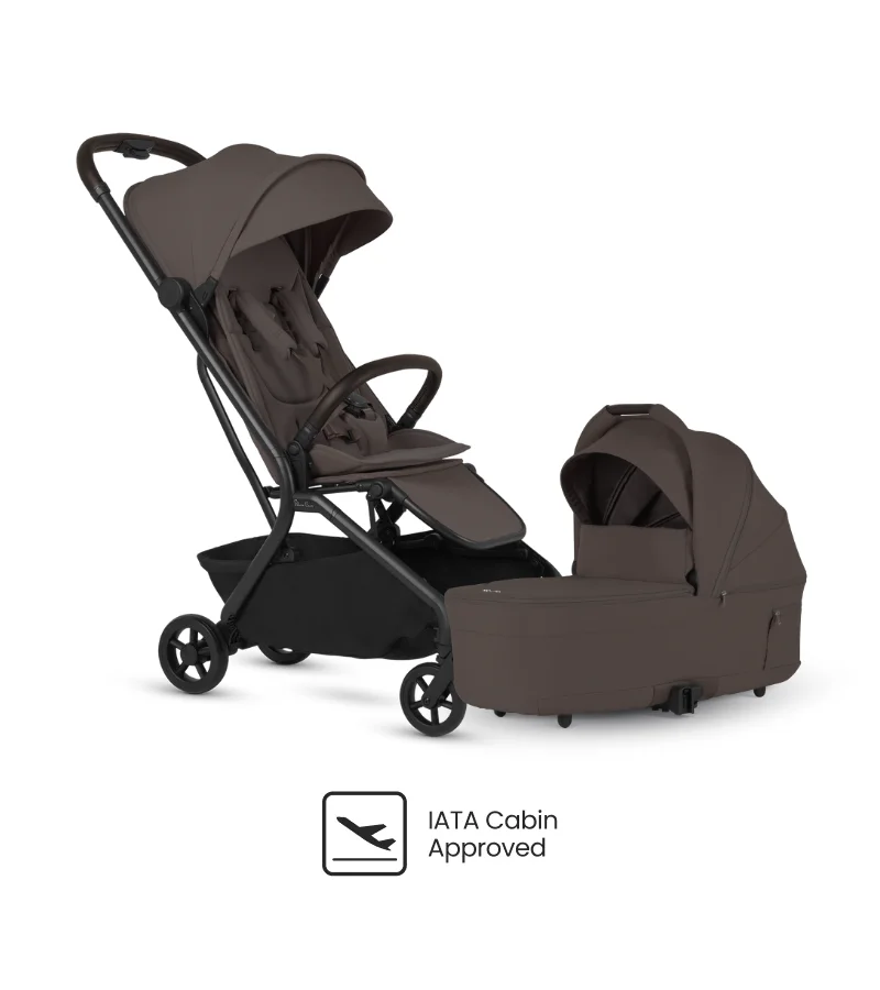 Silver Cross Nia Compact Folding Travel Stroller With Bassinet - Image 10