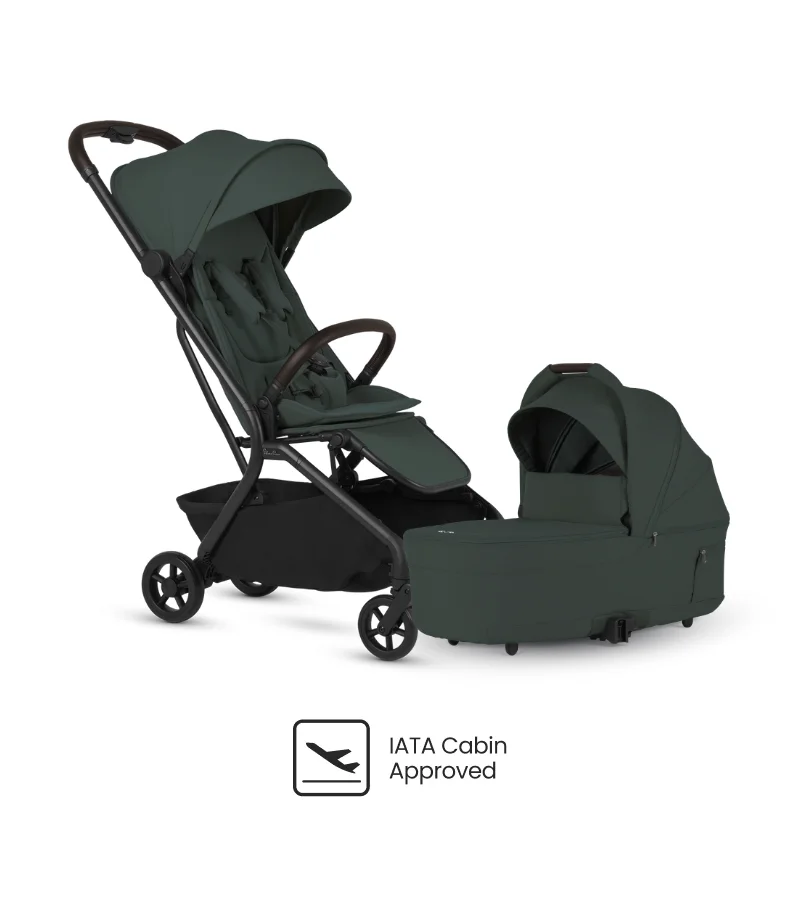 Silver Cross Nia Compact Folding Travel Stroller With Bassinet - Image 11