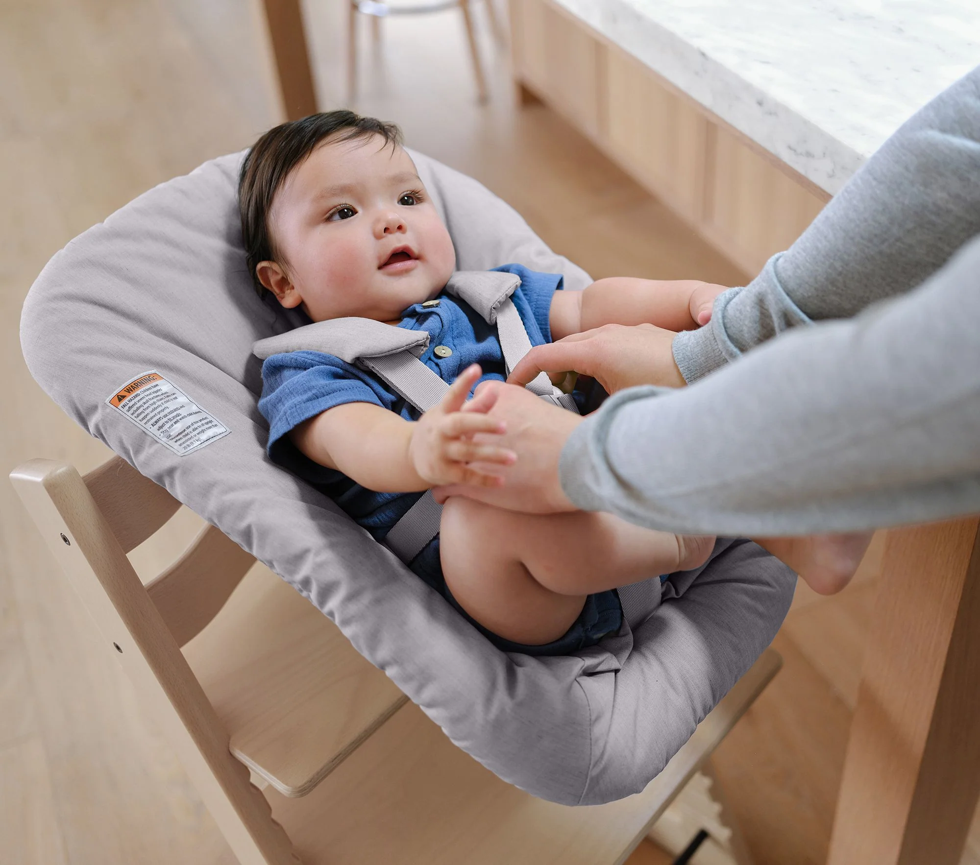 Stokke® Tripp Trapp® High Chair² and Newborn Seat Attachment Bundle - Image 11