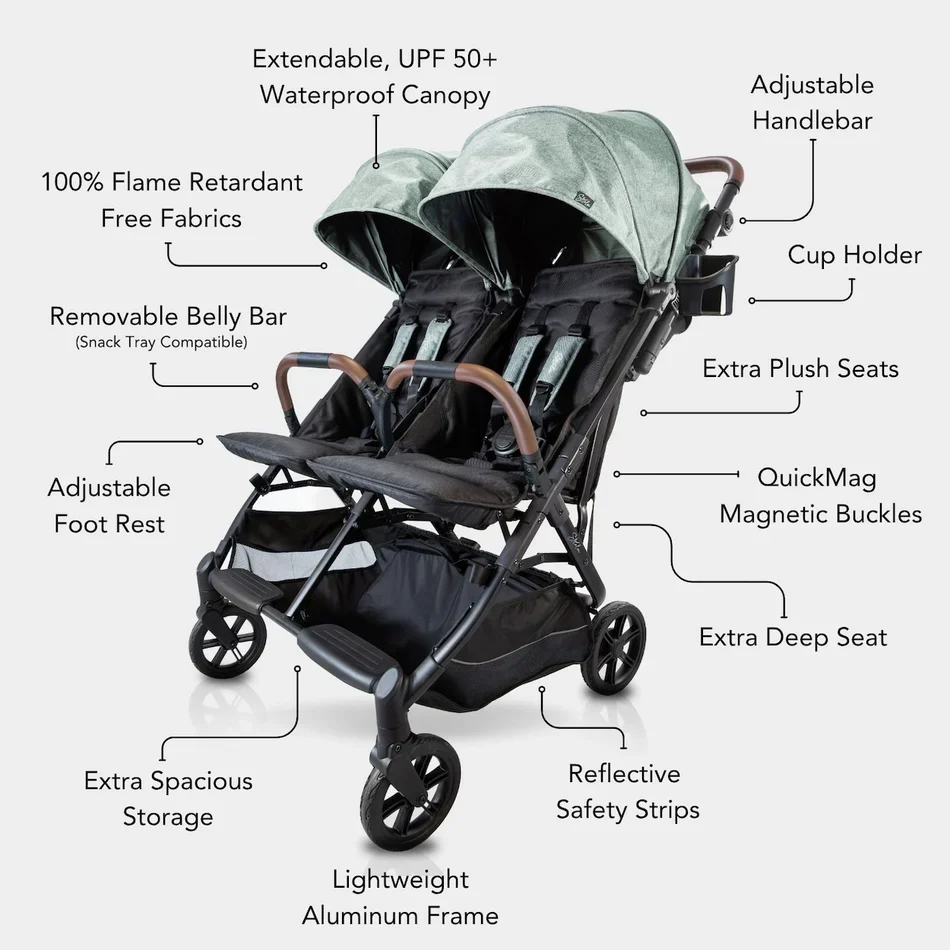 Strolee Linq Double Stroller Premier Bundle - Image 14