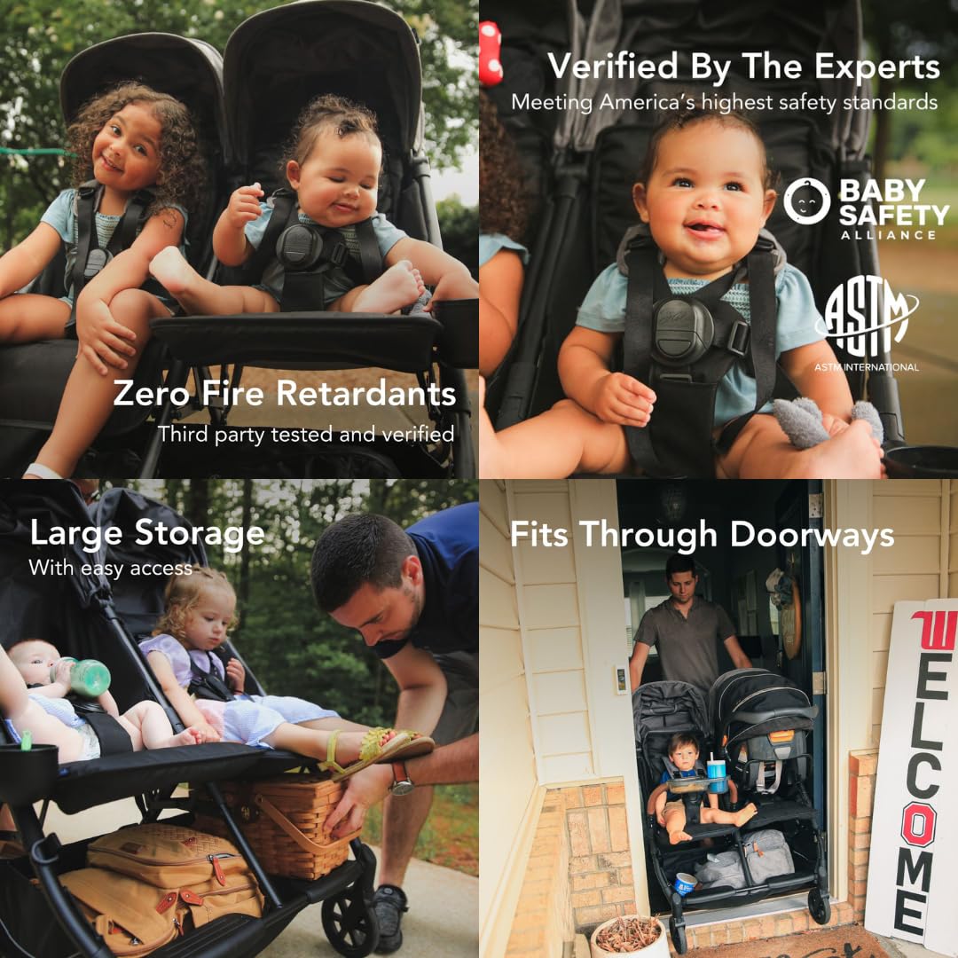 Strolee Linq Double Stroller Premier Bundle - Image 26