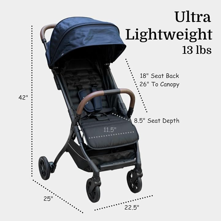 Strolee LINQ Travel V3 Compact Single Stroller Platinum Bundle - Image 14