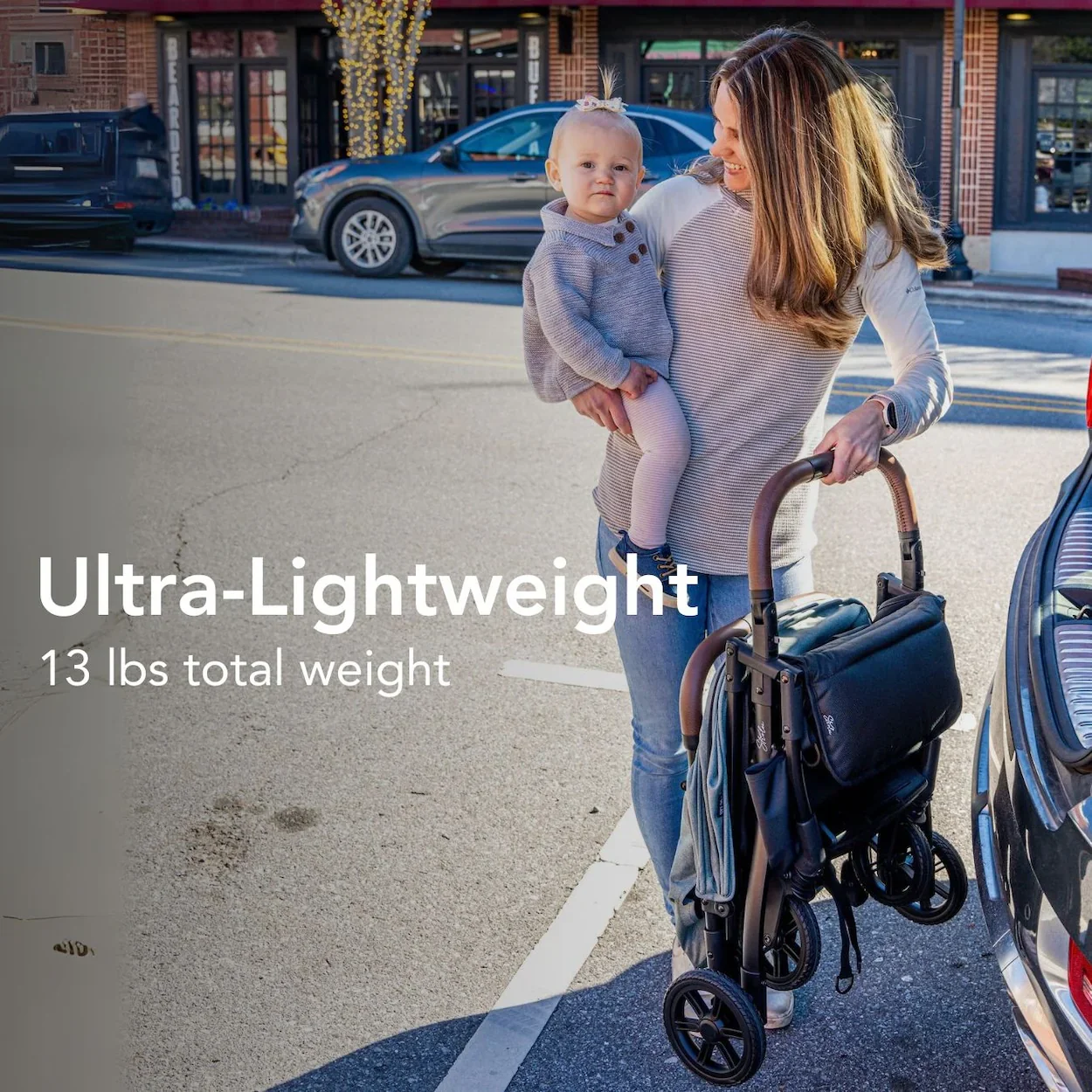 Strolee LINQ Travel V3 Compact Single Stroller Platinum Bundle - Image 6