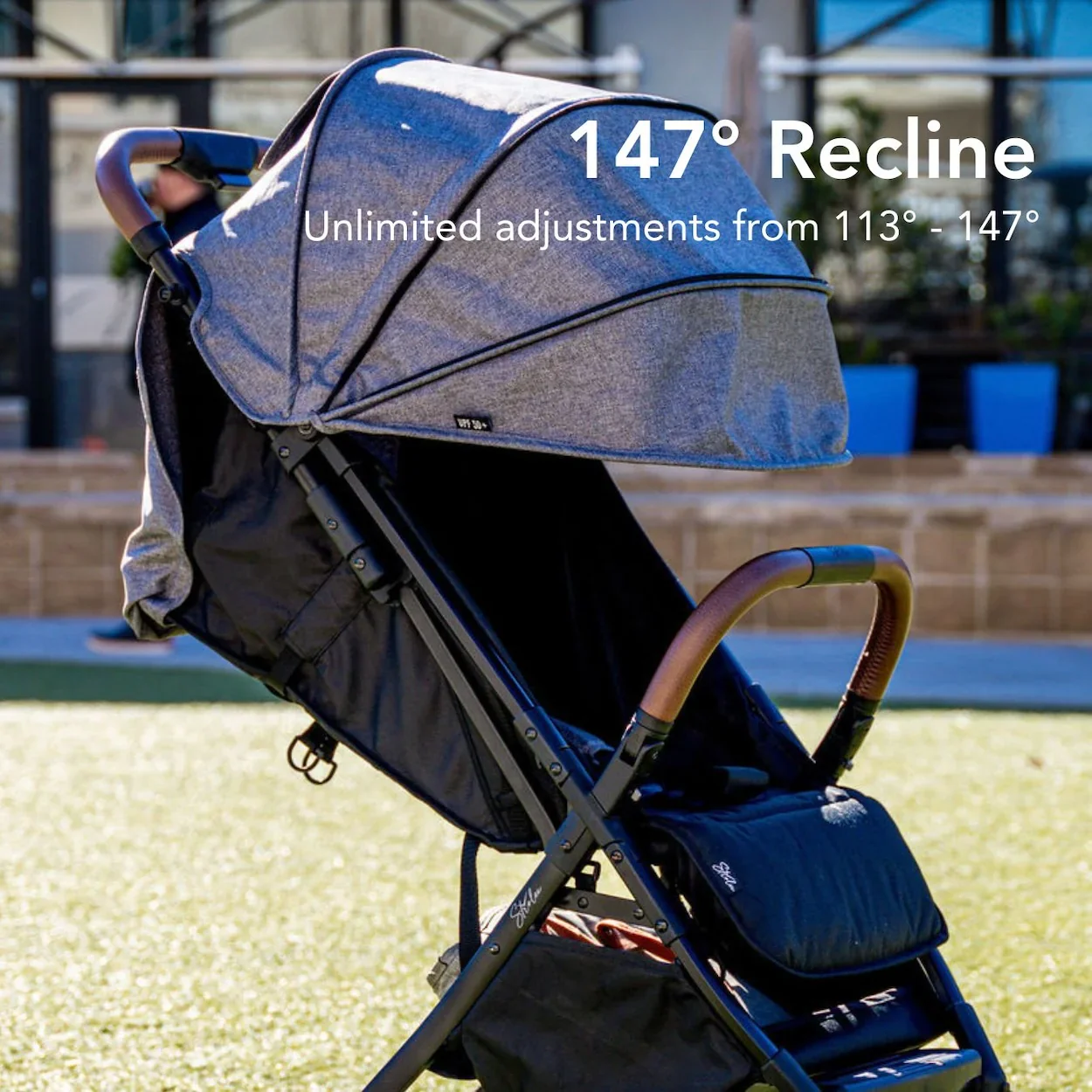 Strolee LINQ Travel V3 Compact Single Stroller Platinum Bundle - Image 8