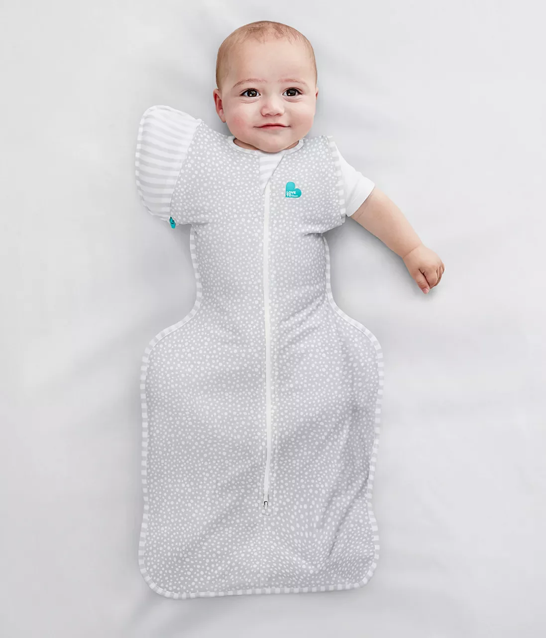 Swaddle Up Transition Bag - Grey Wave Dot M - Image 2