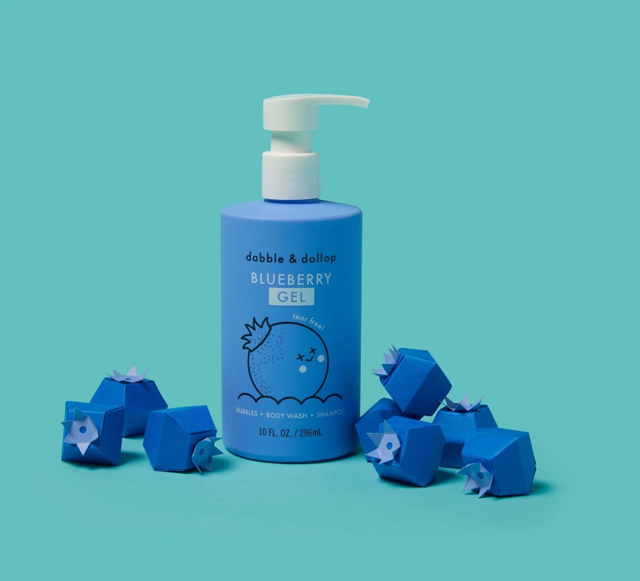 Tear-Free Blueberry Shampoo & Wash - Image 3