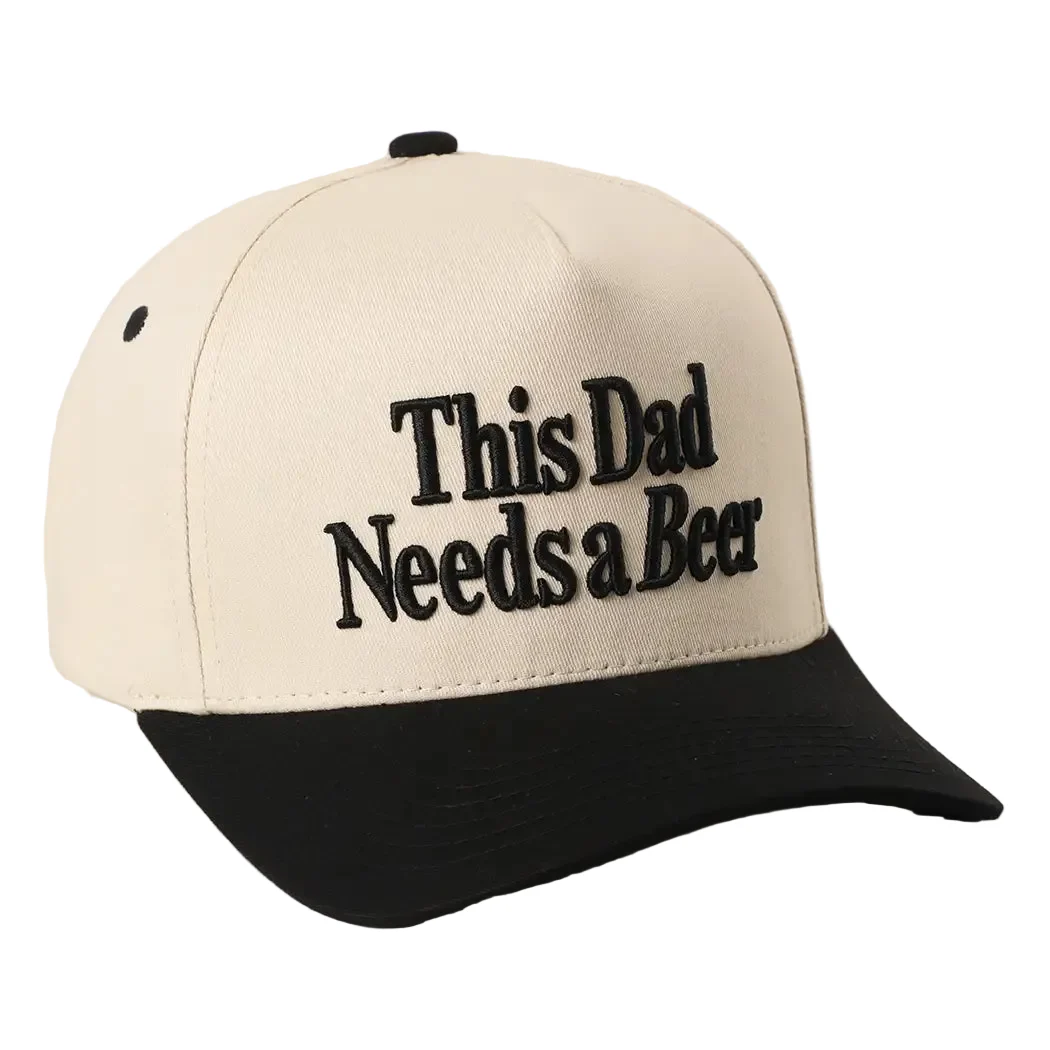 This Dad Needs A Beer Embroidered Hat - Image 2