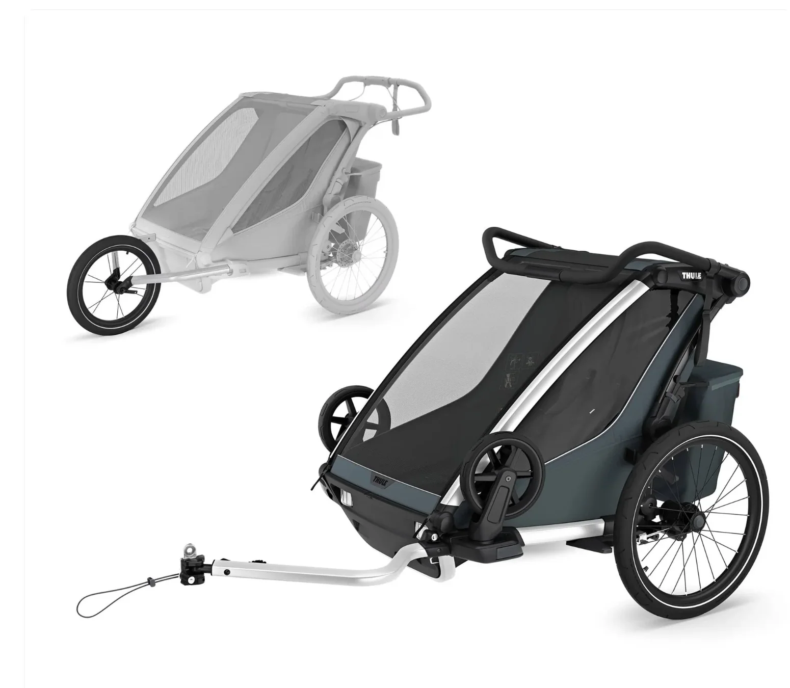 Thule Chariot Cross 2 Double  Bike Trailer  - In Stock - Image 10