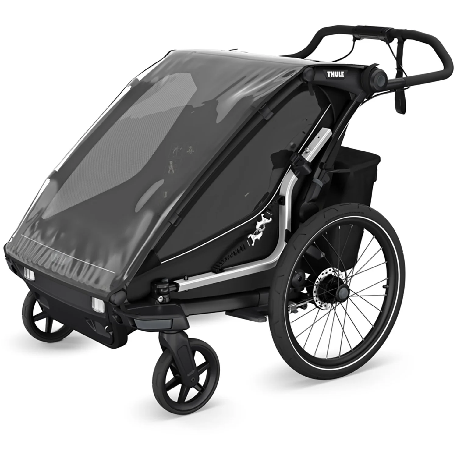 Thule Chariot Cross 2 Double  Bike Trailer  - In Stock - Image 11