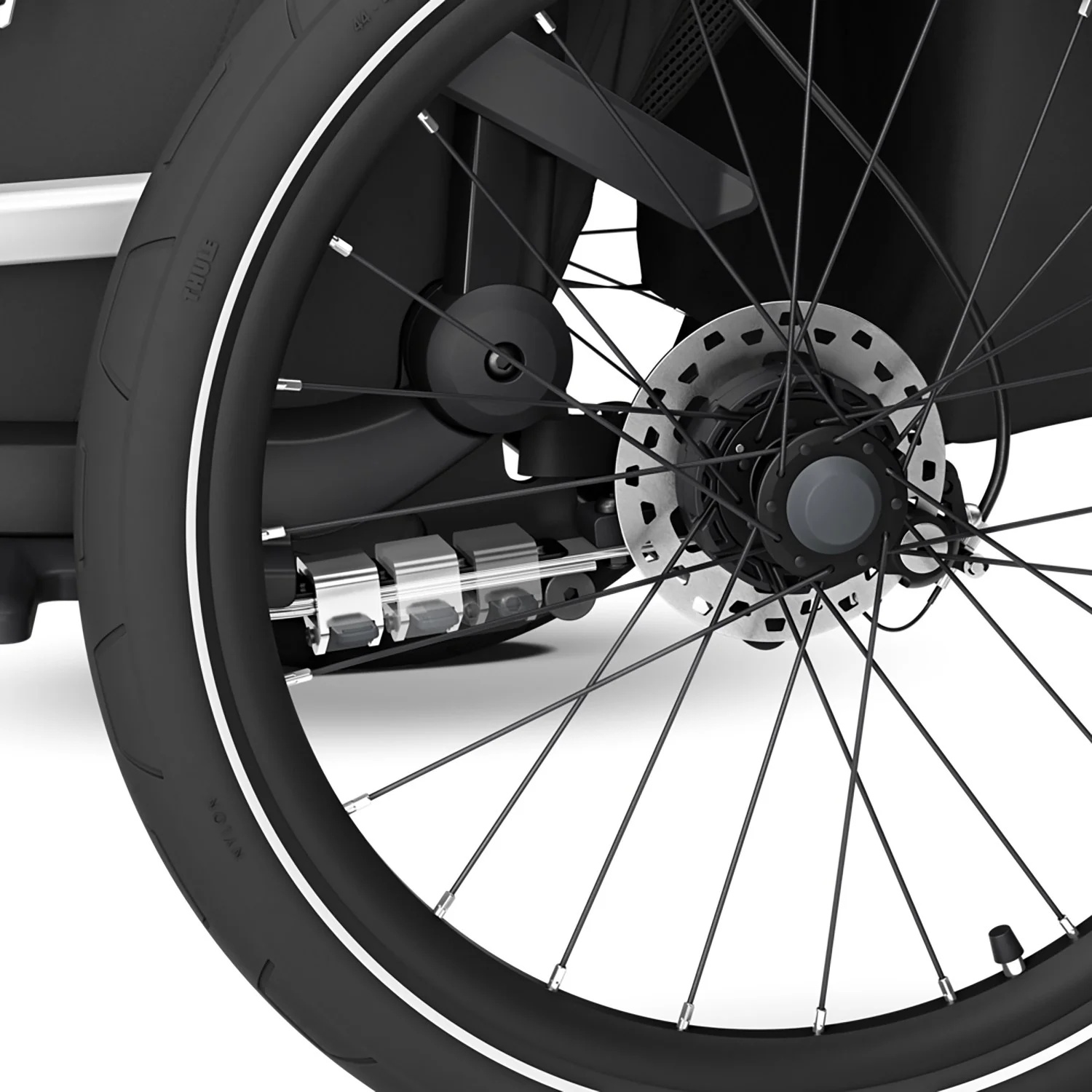 Thule Chariot Cross 2 Double  Bike Trailer  - In Stock - Image 12