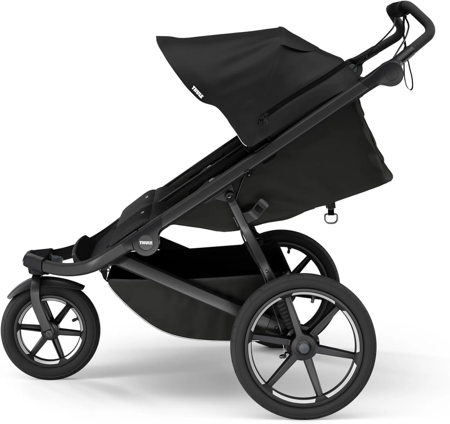 Thule Urban Glide 3 Double Jogging Stroller - Black - Image 4