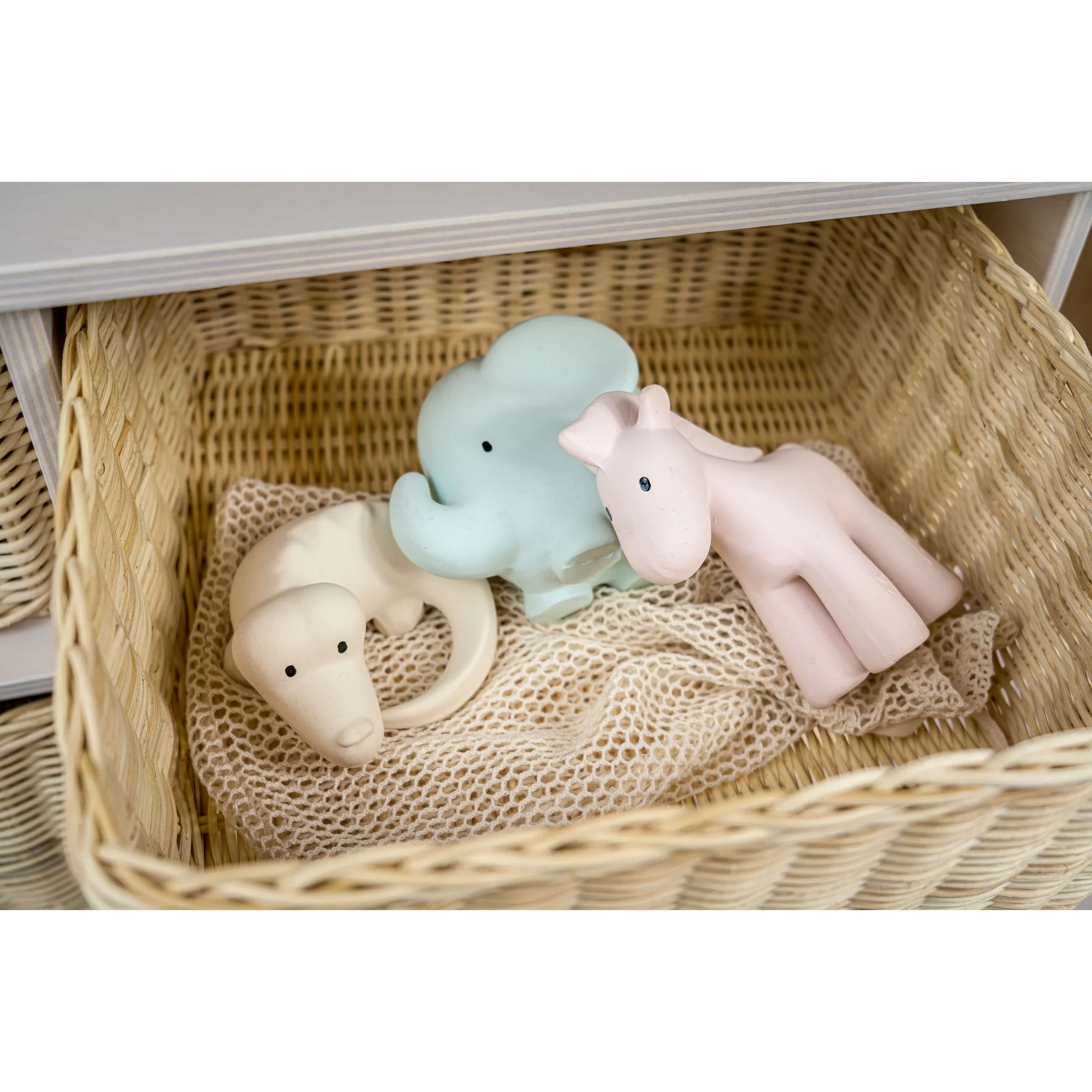 Tikiri Marshmallow Bath Toy and Teether Collection - Image 4