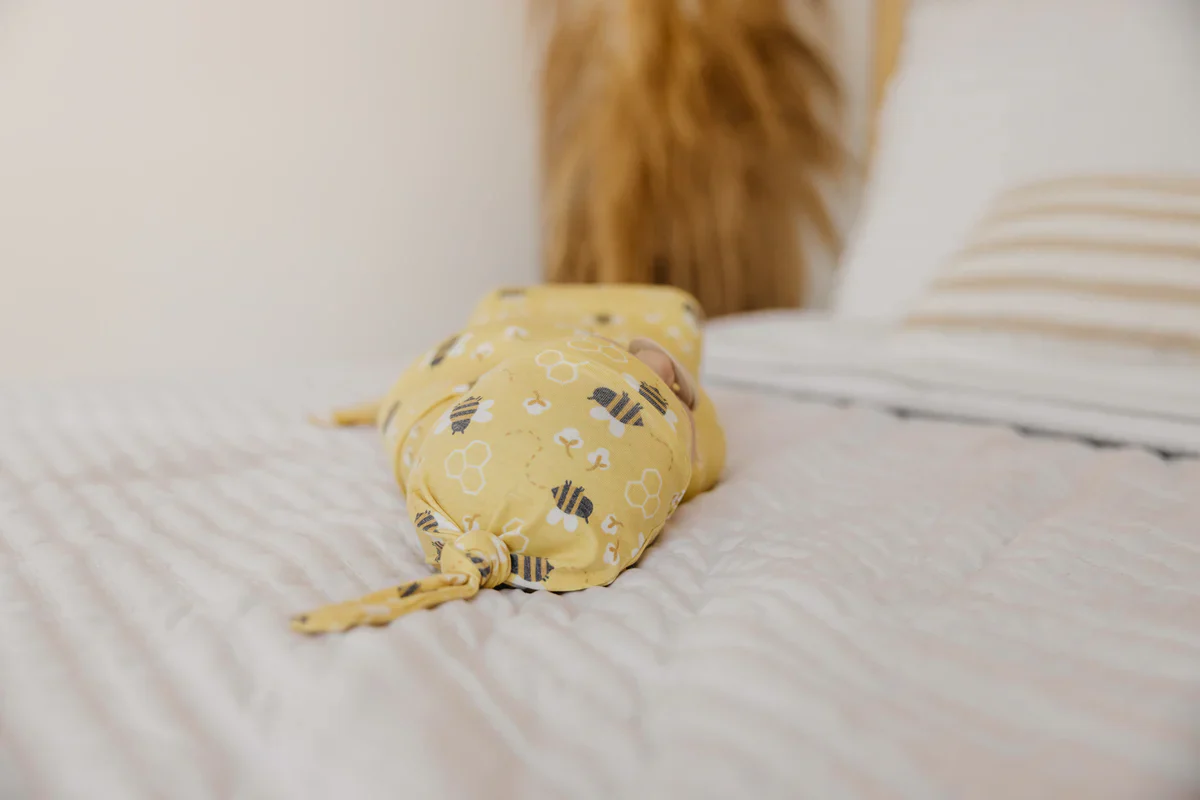 Top Knot Hat - Honeycomb - Image 2