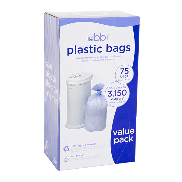 Ubbi Diaper Pail Plastic Bags - Image 3