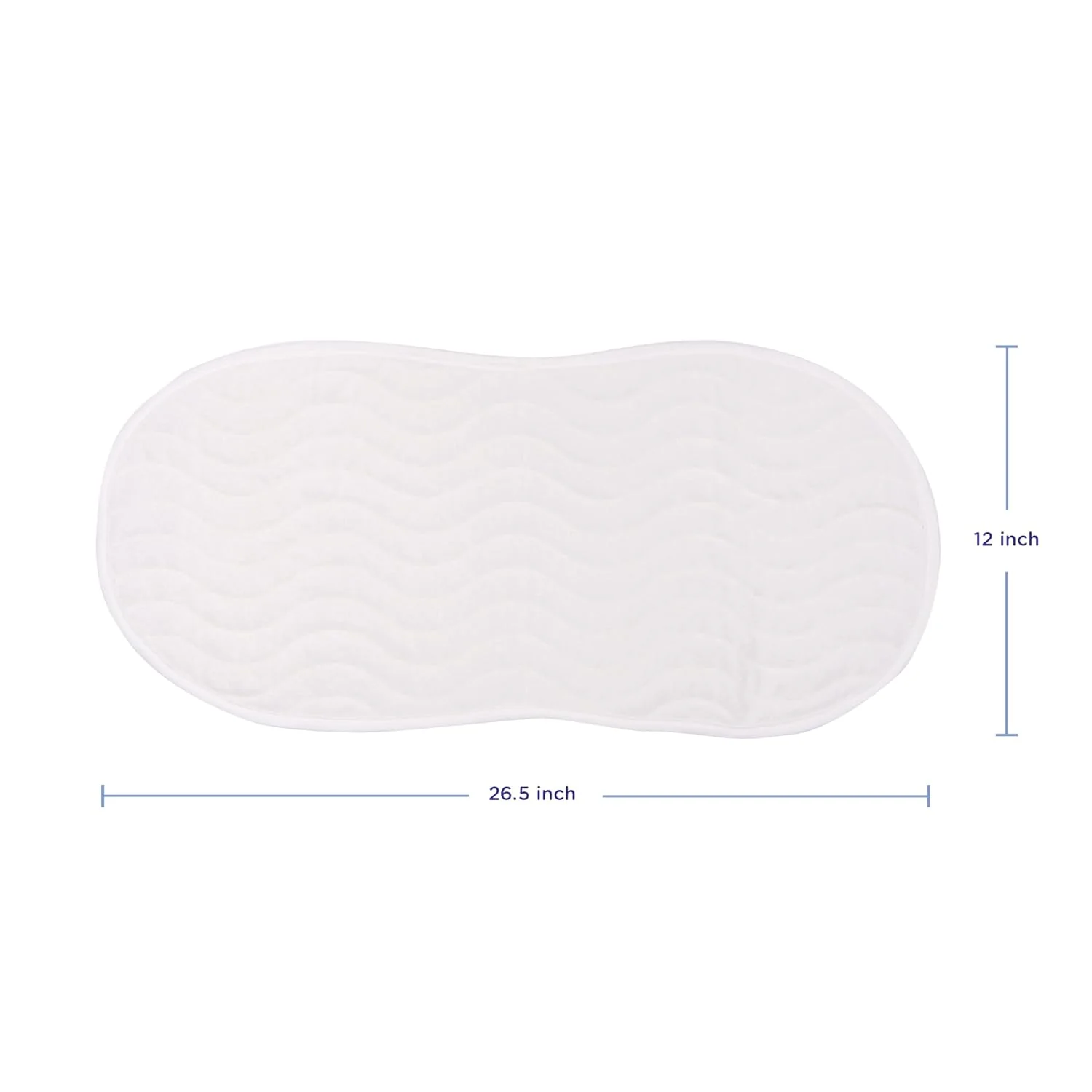Ubbi Quilted Reusable Changing Pad Liners 4 Pack - Image 5