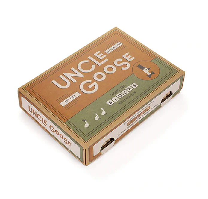 Uncle Goose ABC Blocks in Wagon - Image 4
