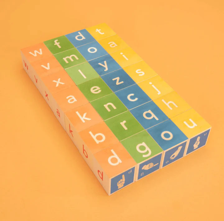 Uncle Goose American SIgn Language Blocks - Image 4