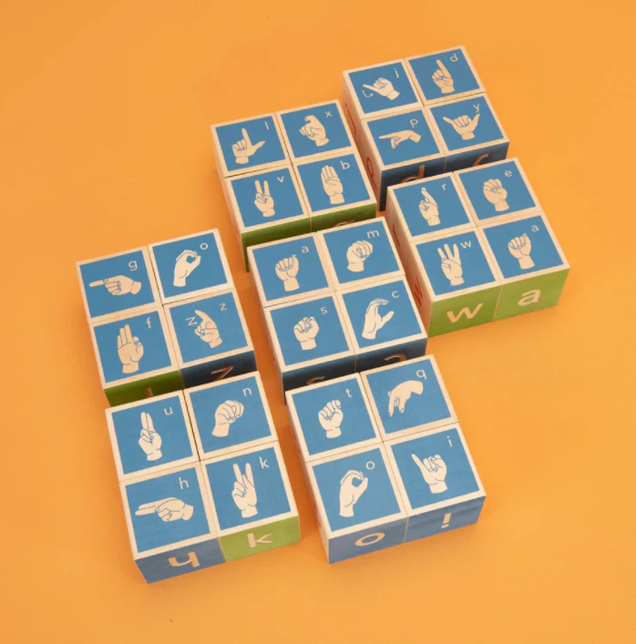 Uncle Goose American SIgn Language Blocks - Image 6