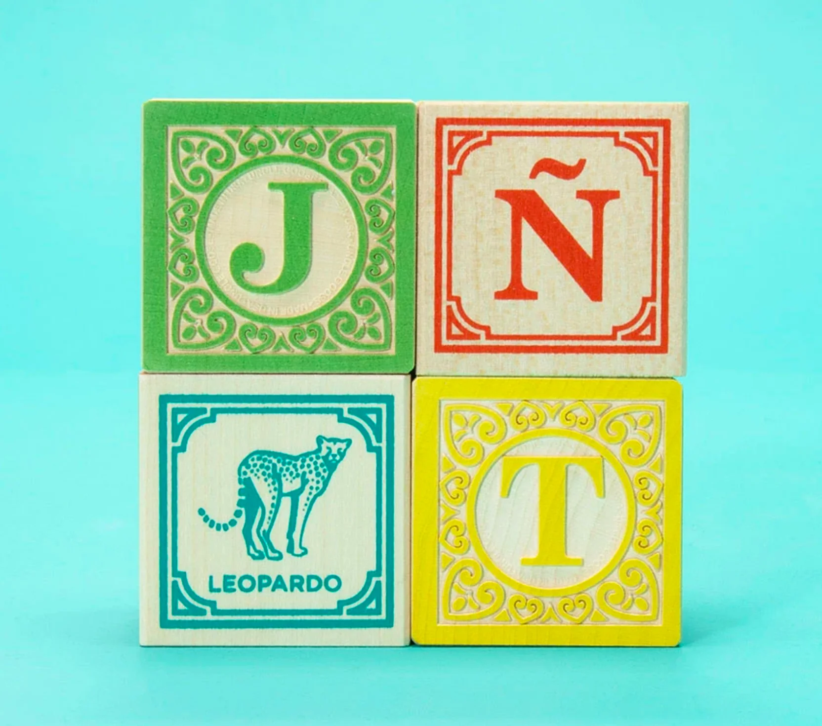 Uncle Goose Spanish Blocks - Image 3