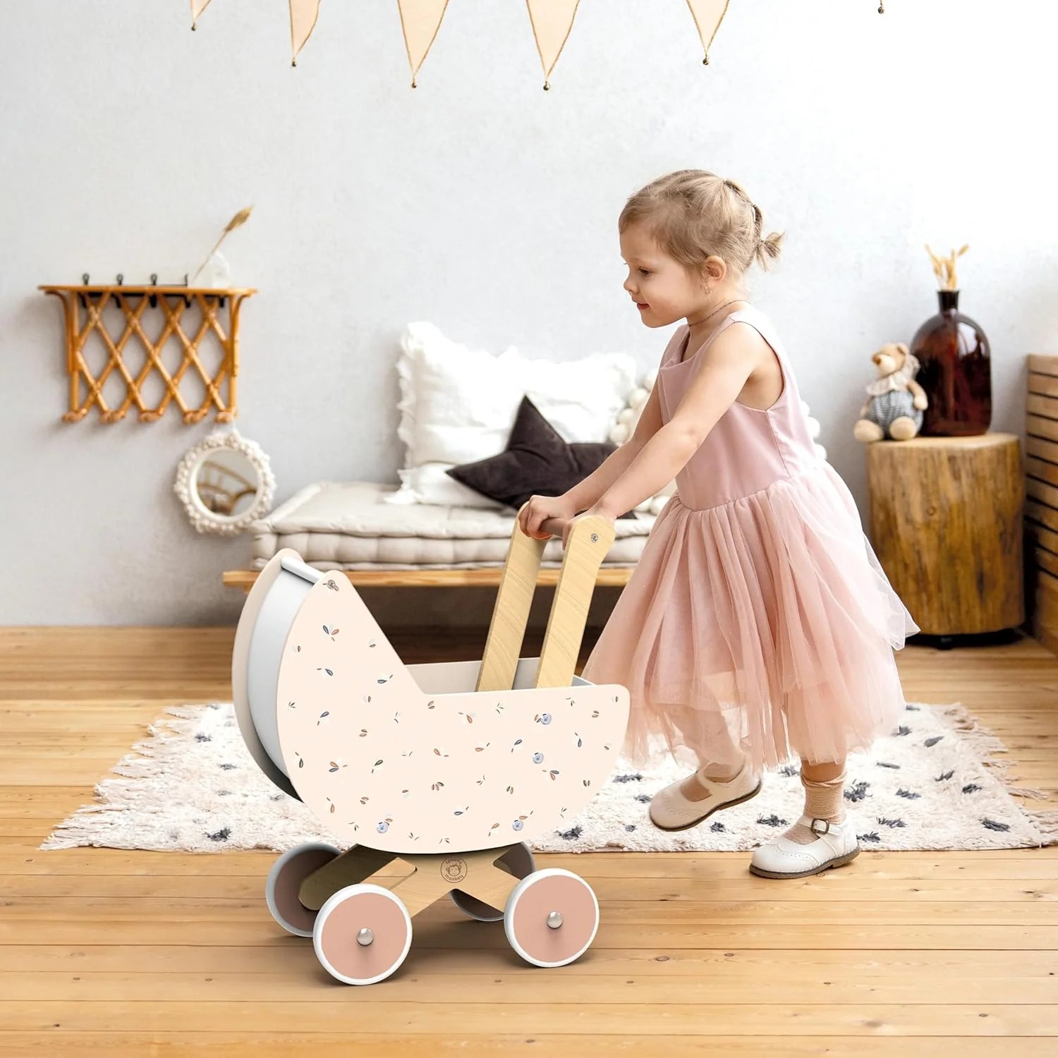 Speedy Monkey Doll Pram - Image 2