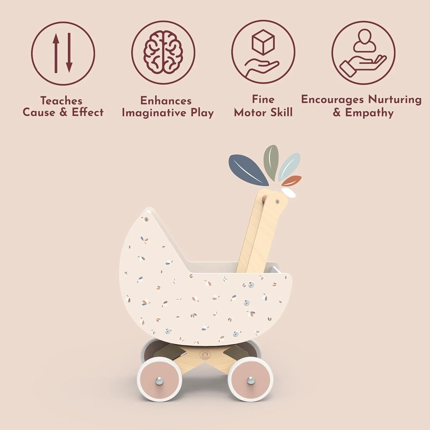 Speedy Monkey Doll Pram - Image 5