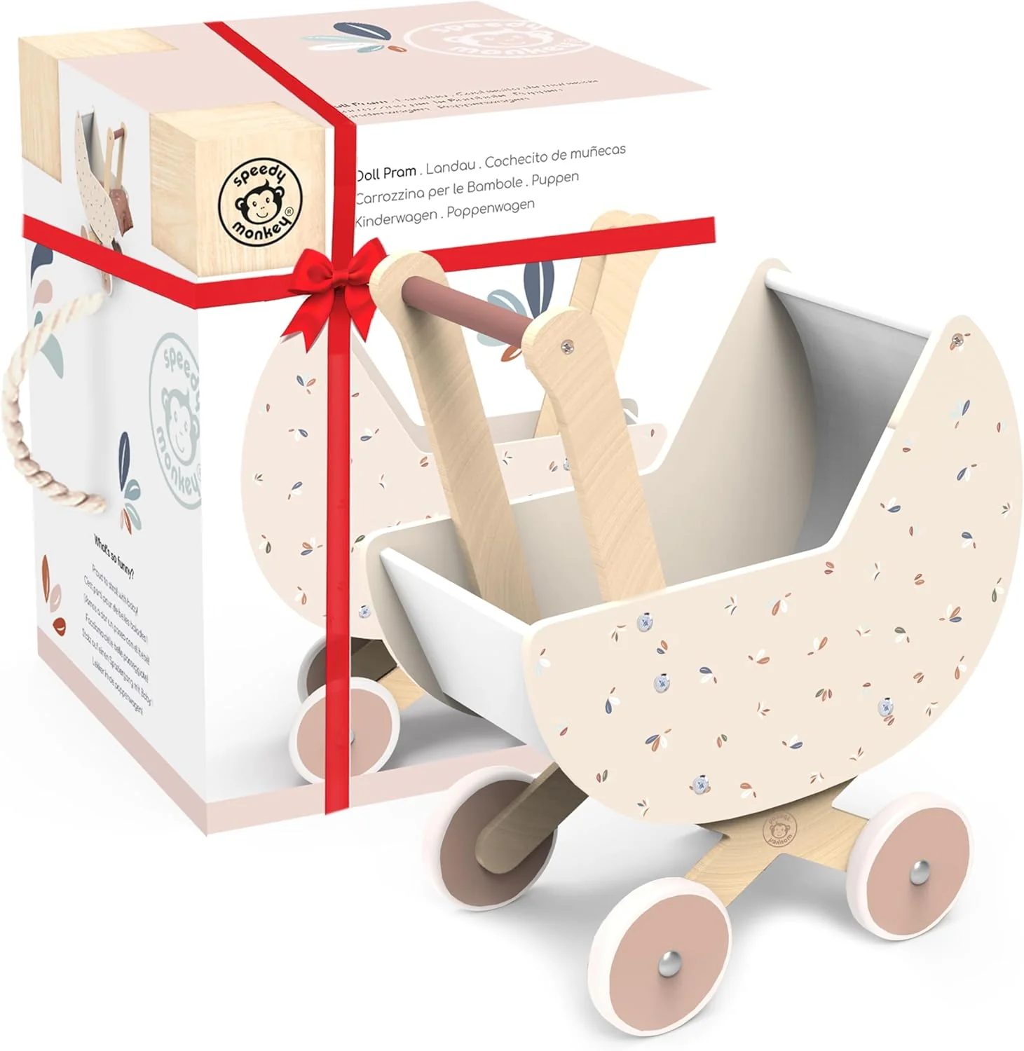 Speedy Monkey Doll Pram - Image 6