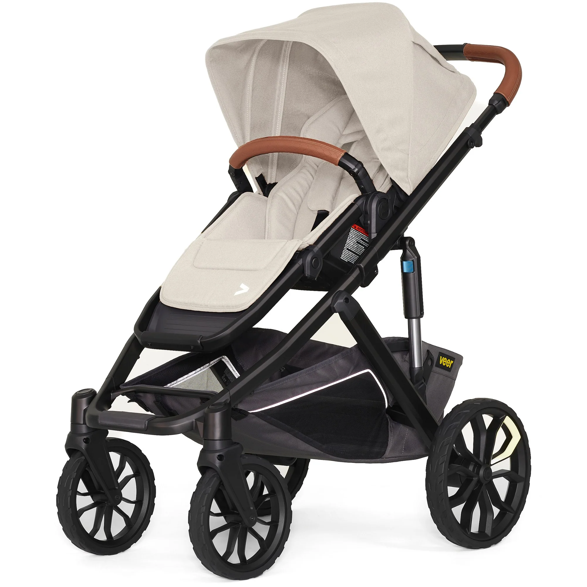 Veer Switch&Roll Luxe Single-to-Double Stroller Bundle with Leather Kit - Image 10
