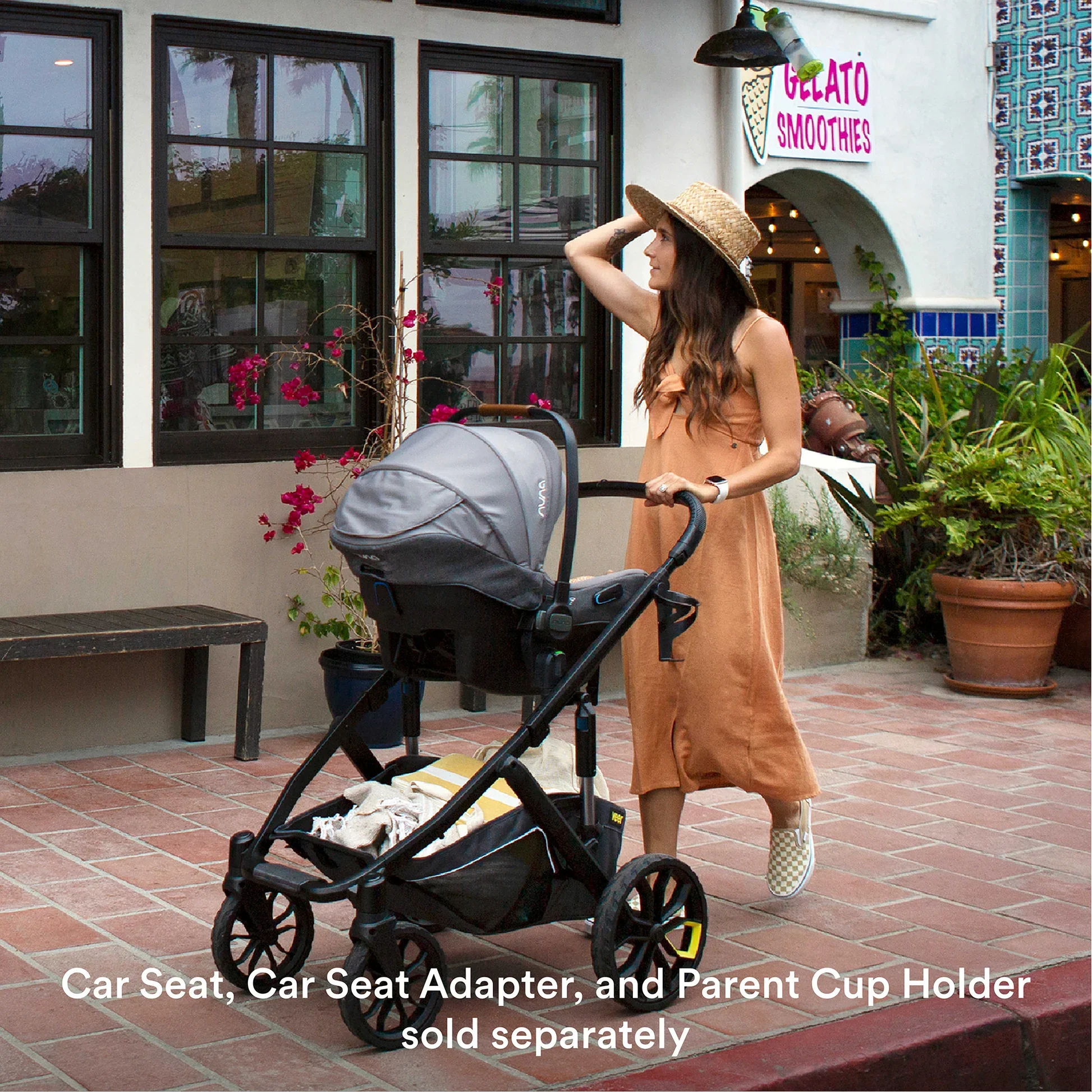Veer Switch&Roll Luxe - Single to Double Stroller Bundle with Leather Kit - Image 11