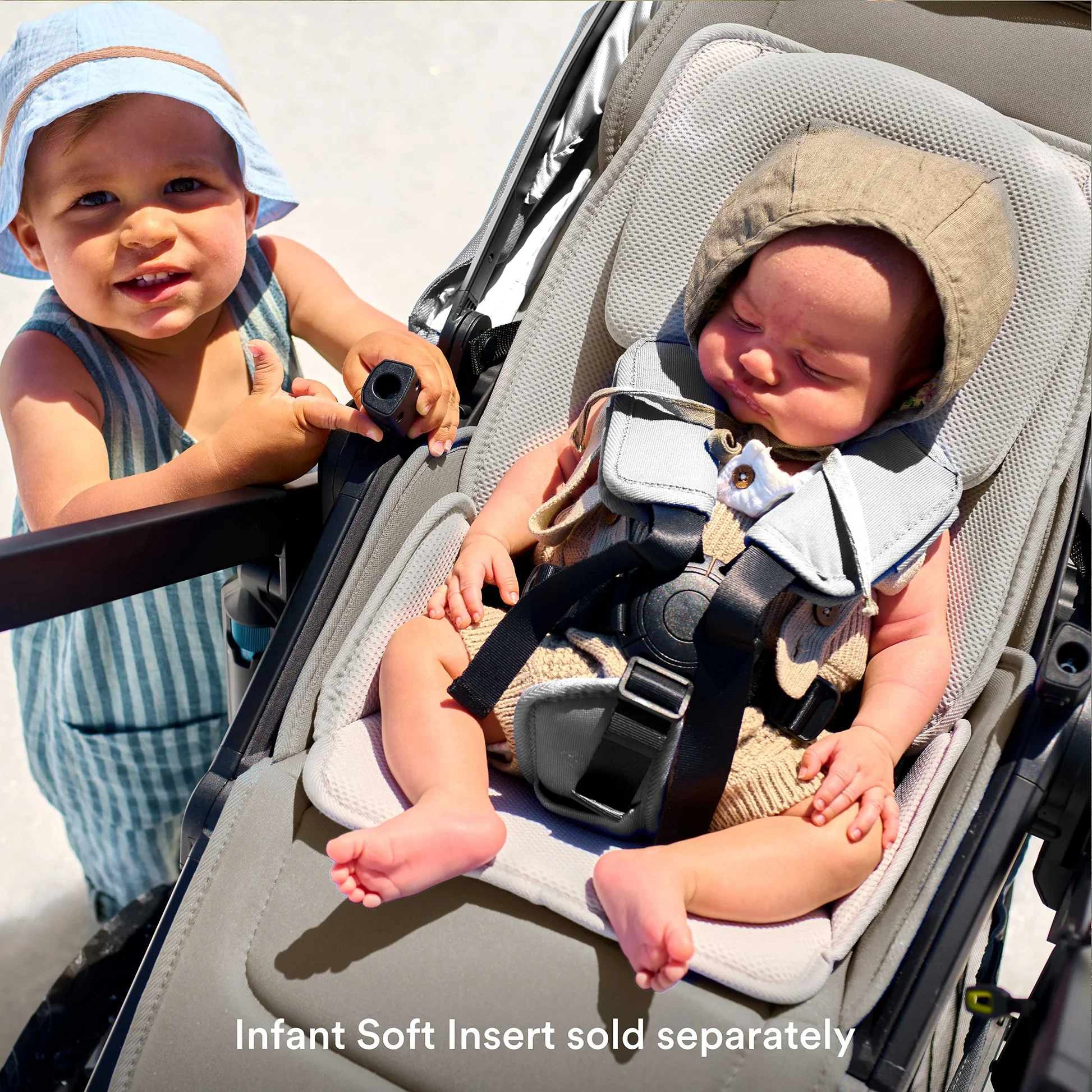 Veer Switch&Roll Luxe - Single to Double Stroller Bundle with Leather Kit - Image 12