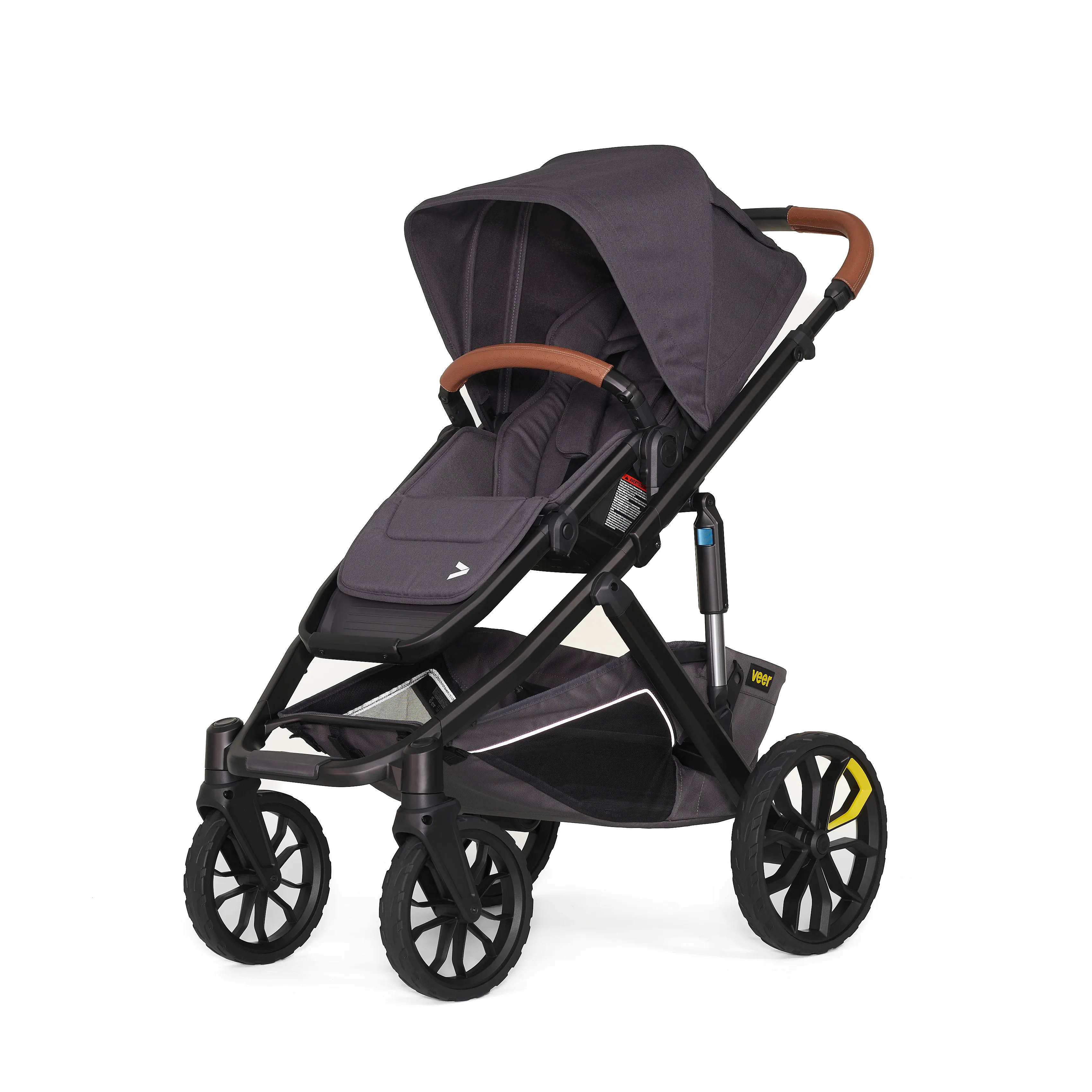 Veer Switch&Roll Luxe - Single to Double Stroller Bundle with Leather Kit - Image 15