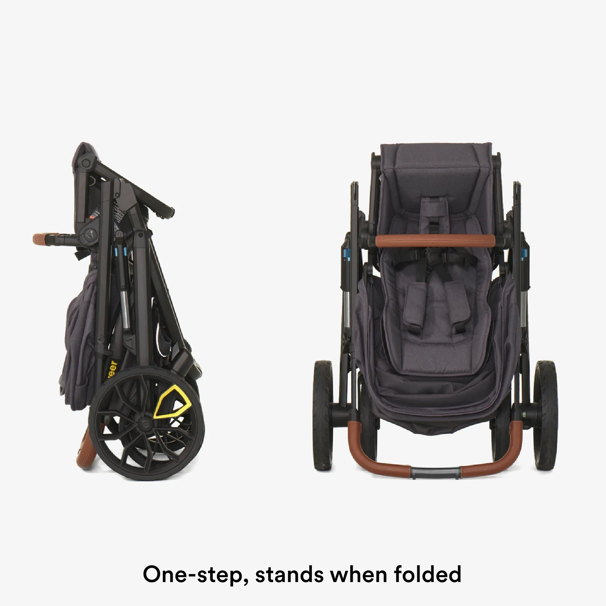 Veer Switch&Roll Luxe - Single to Double Stroller Bundle with Leather Kit - Image 16