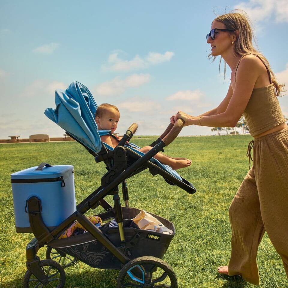Veer Switch&Roll Luxe - Single to Double Stroller Bundle with Leather Kit - Image 32