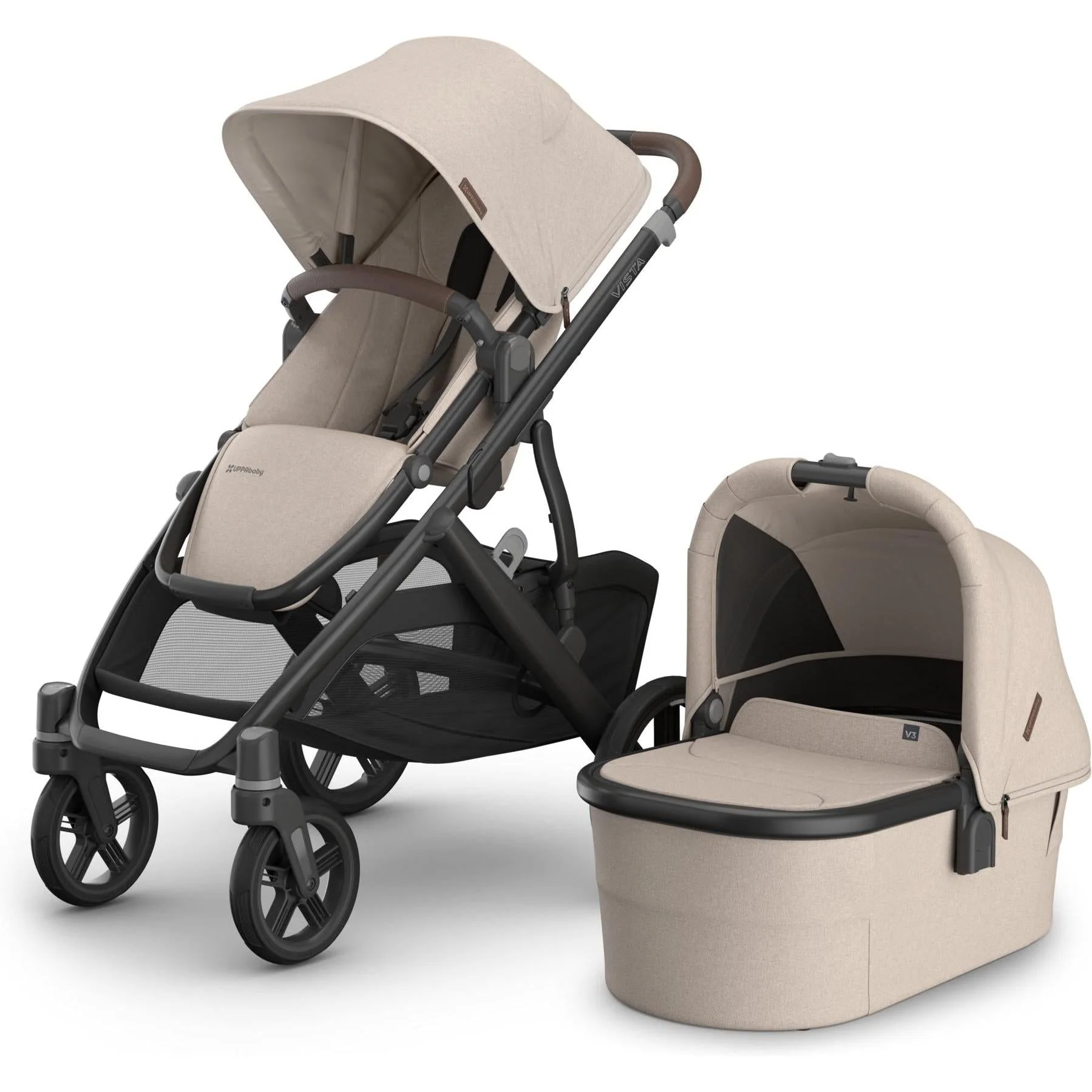 UPPAbaby Vista V3 Single-to-Double Stroller - Image 176