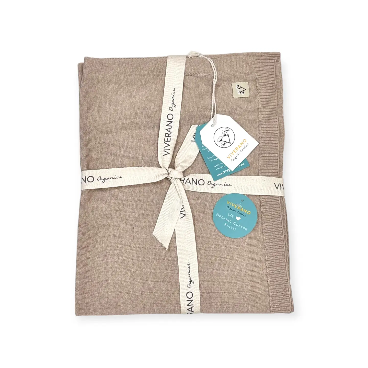 Viverano Organics Milan Sweater Knit Baby Blanket - Image 5