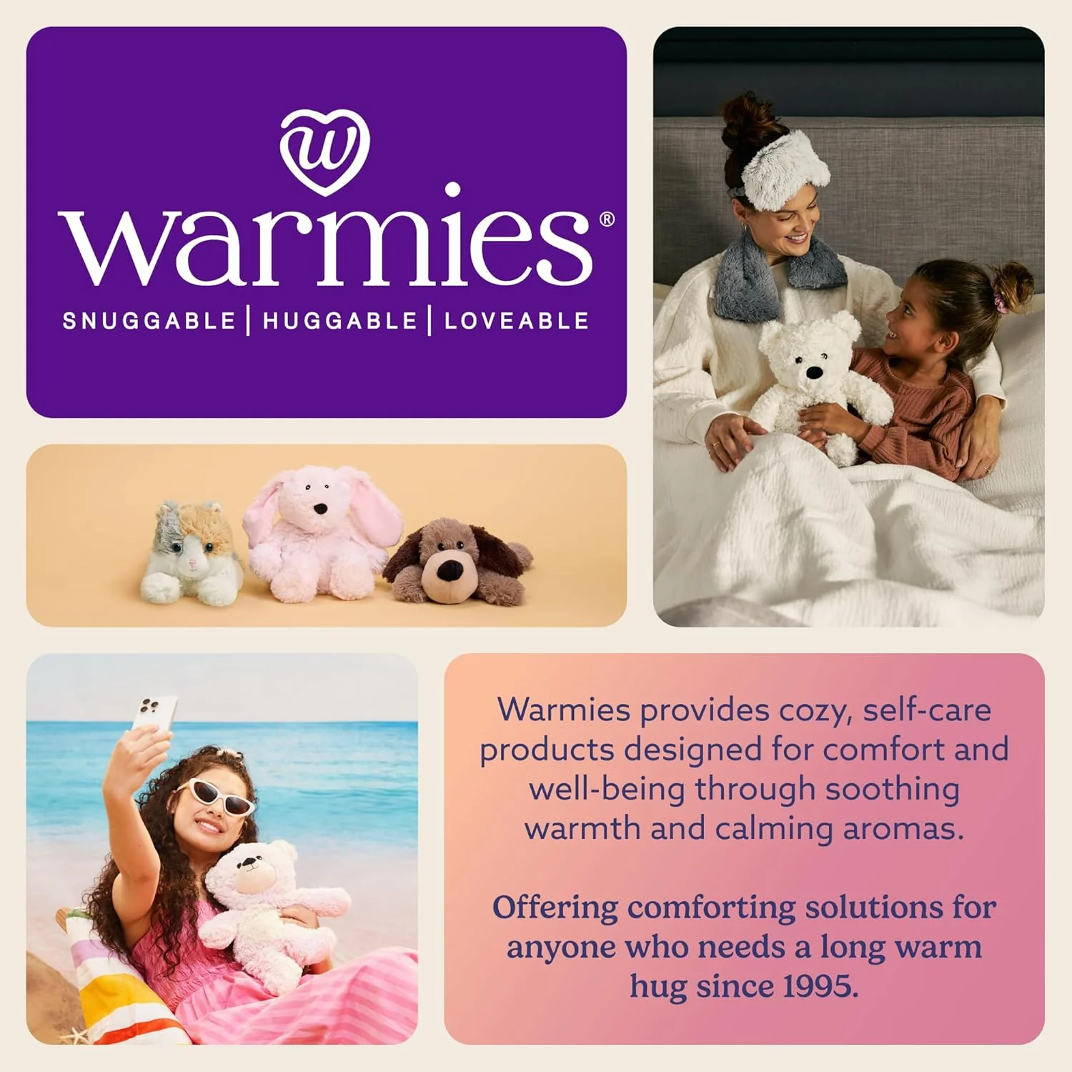 Warmies Junior Sloth Plush - Image 7