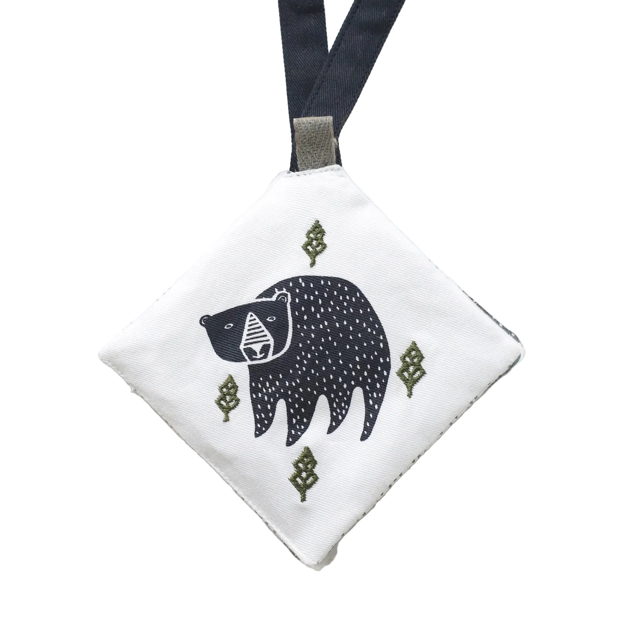 Wee Gallery Crinkle Pages Stroller Toy - Woodland