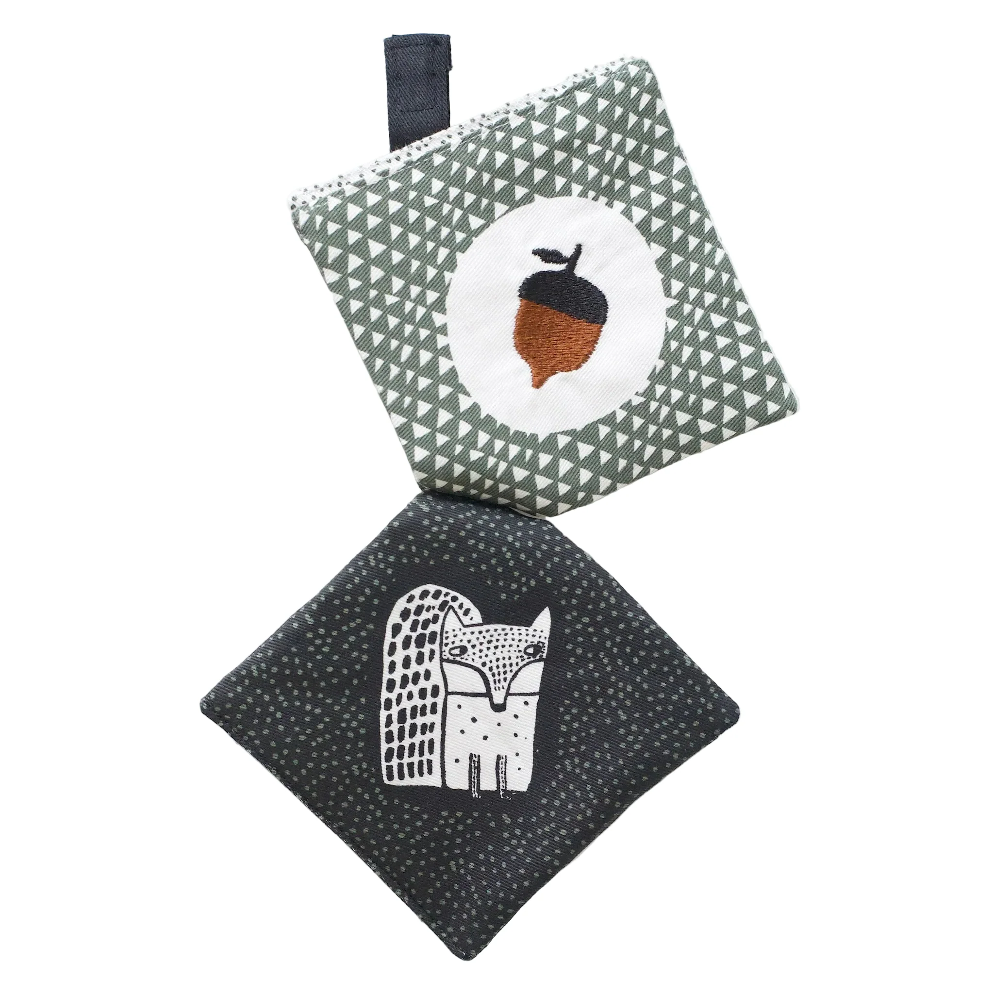 Wee Gallery Crinkle Pages Stroller Toy - Woodland - Image 3