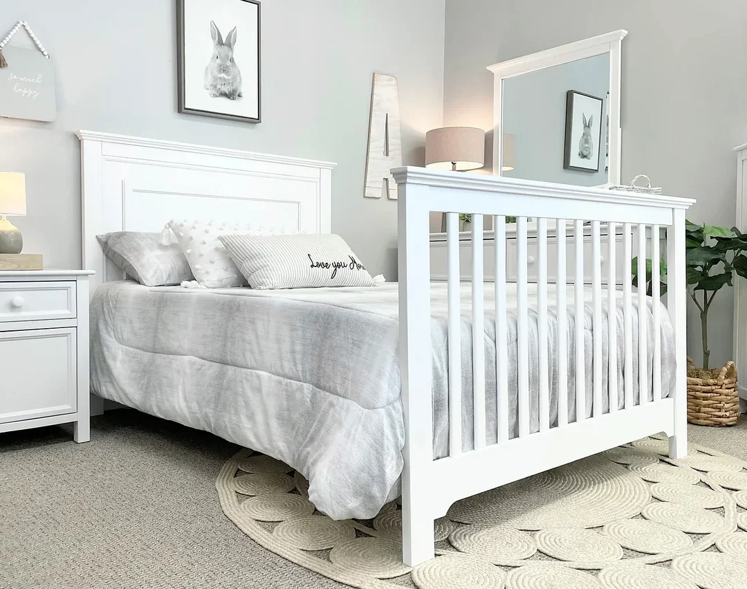 William Straight Panel Convertible Crib - August Child - Image 13