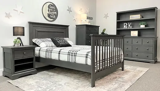 William Straight Panel Convertible Crib - August Child - Image 17